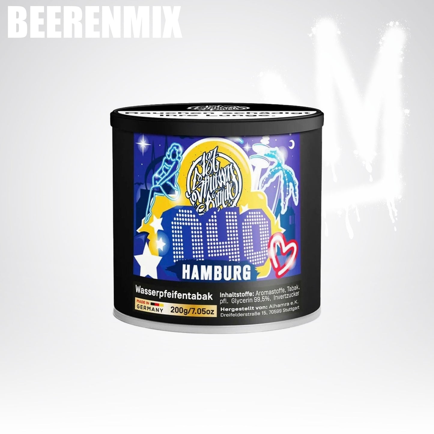 187 Shisha Tabak 200g - 040 Hamburg
