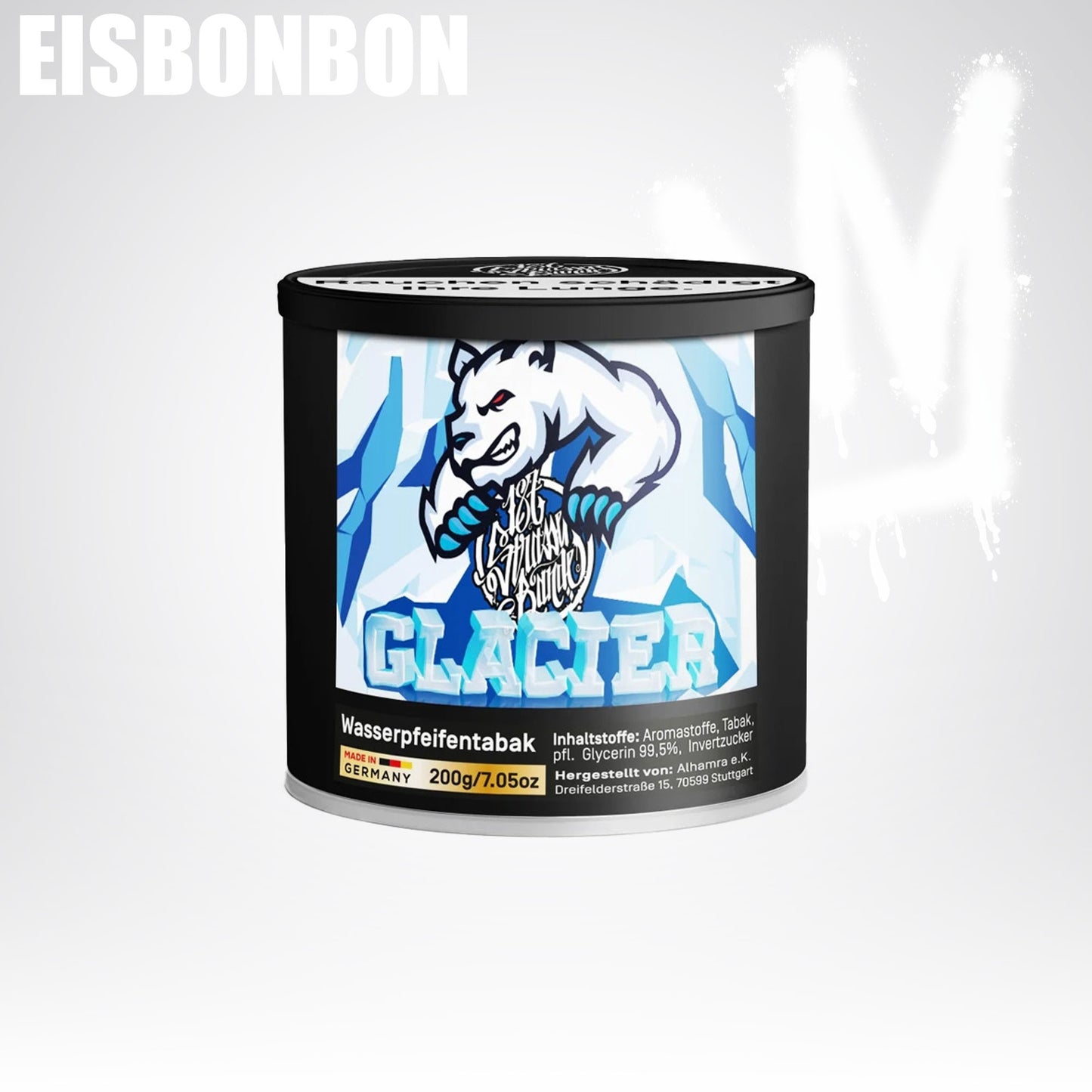 187 Shisha Tabak 200g - Glacier