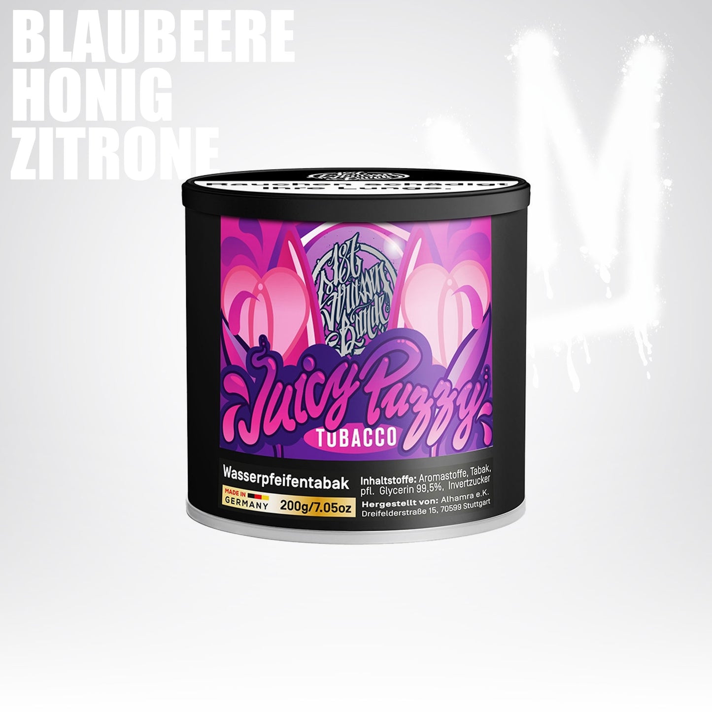 187 Shisha Tabak 200g - Juicy Puzzy