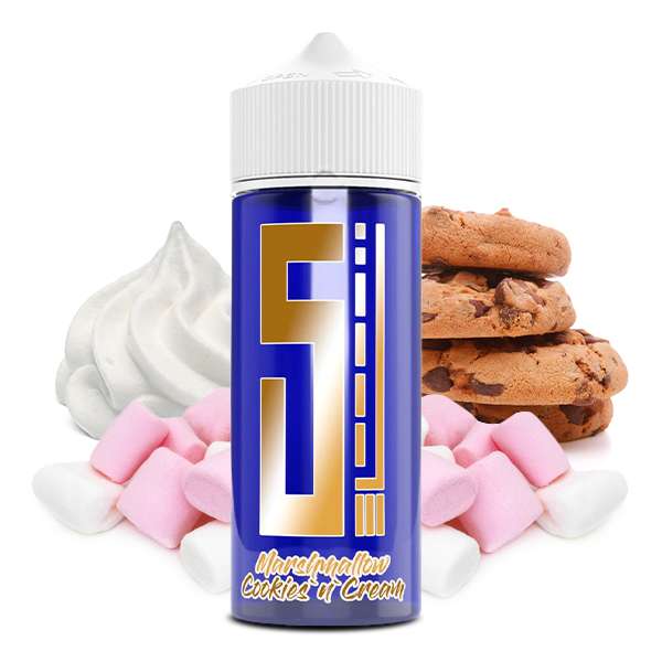 5 Elements - Marshmallow Cookies n Cream - Blue Series - 10ml Longfill