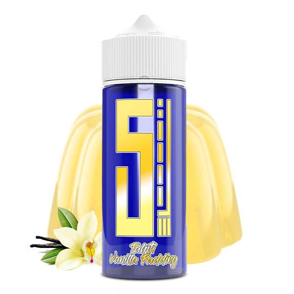 5 Elements - Tahiti Vanilla Pudding - Blue Series - 10ml Longfill
