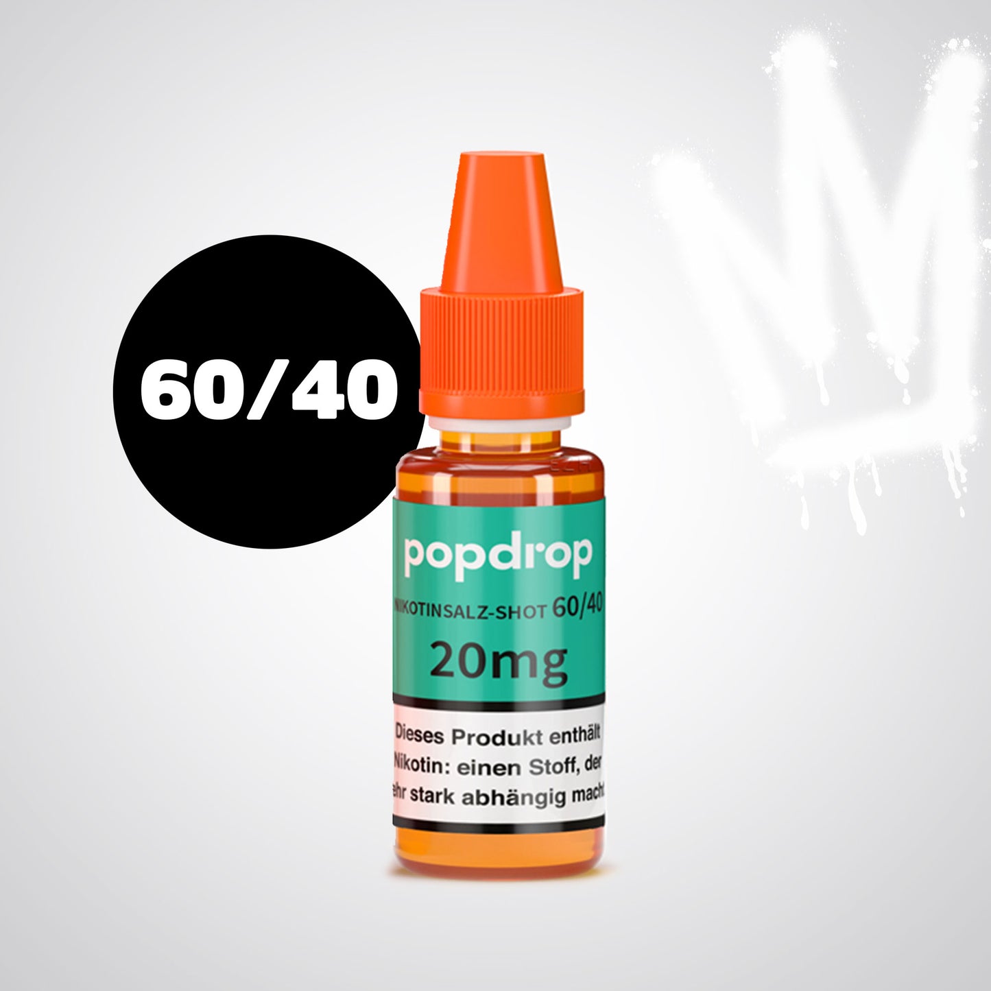 Popdrop Nikotin Shot 60/40 20mg