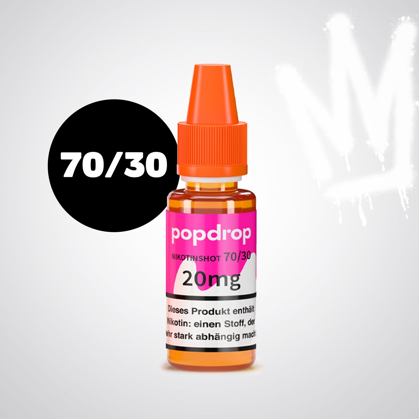 Popdrop Nikotin Shot 70/30 20mg