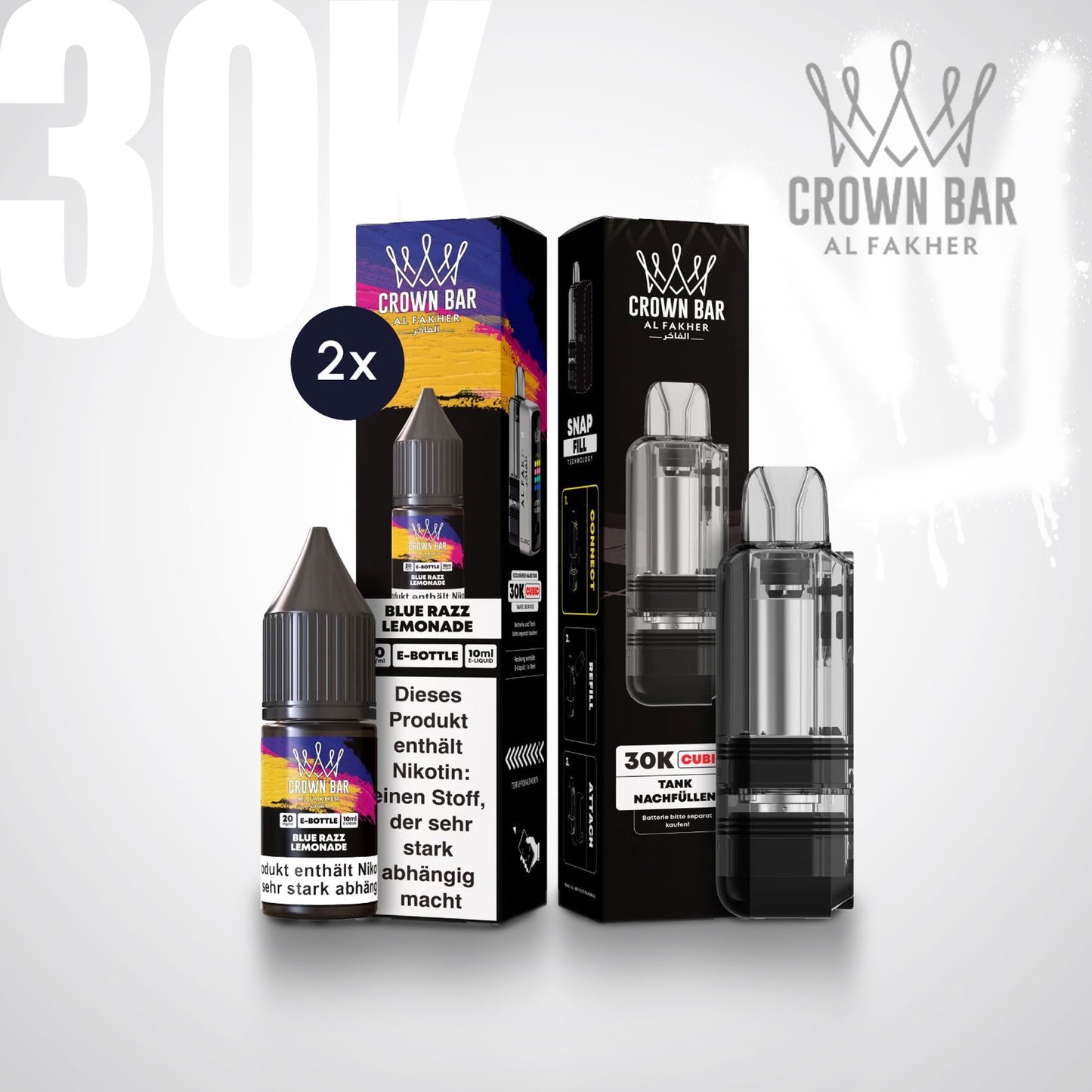 Blue Razz Lemonade - Podtank + 2x Liquid 20mg