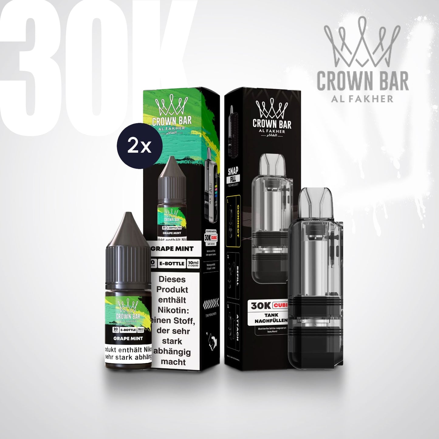 Grape Mint - Podtank + 2x Liquid 20mg