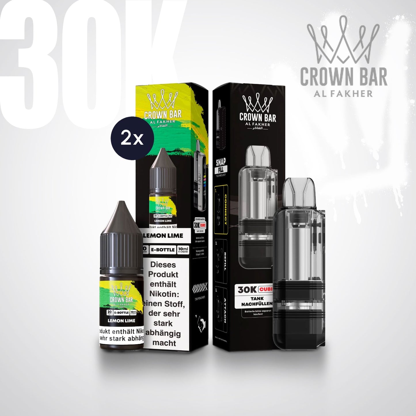 Lemon Lime - Podtank + 2x Liquid 20mg