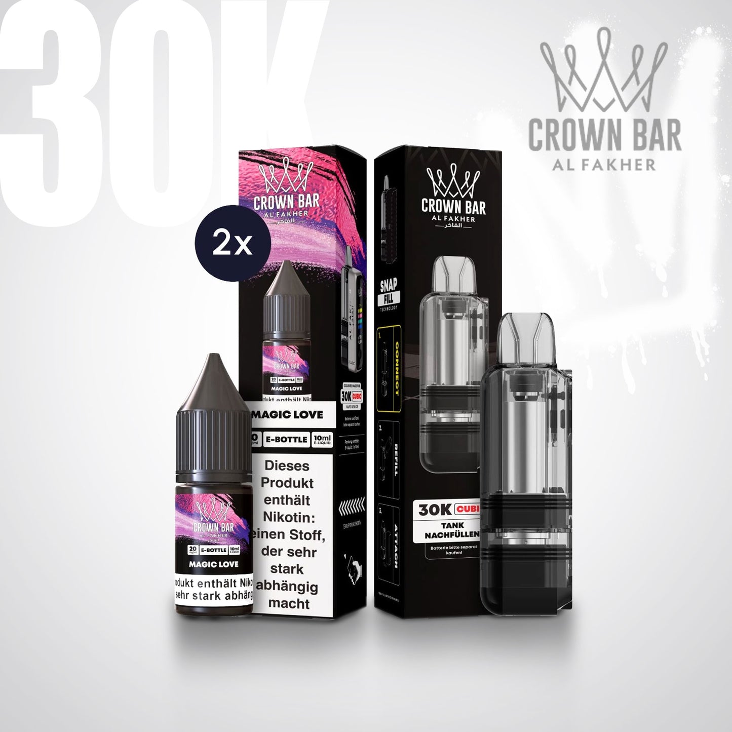 Magic Love - Podtank + 2x Liquid 20mg