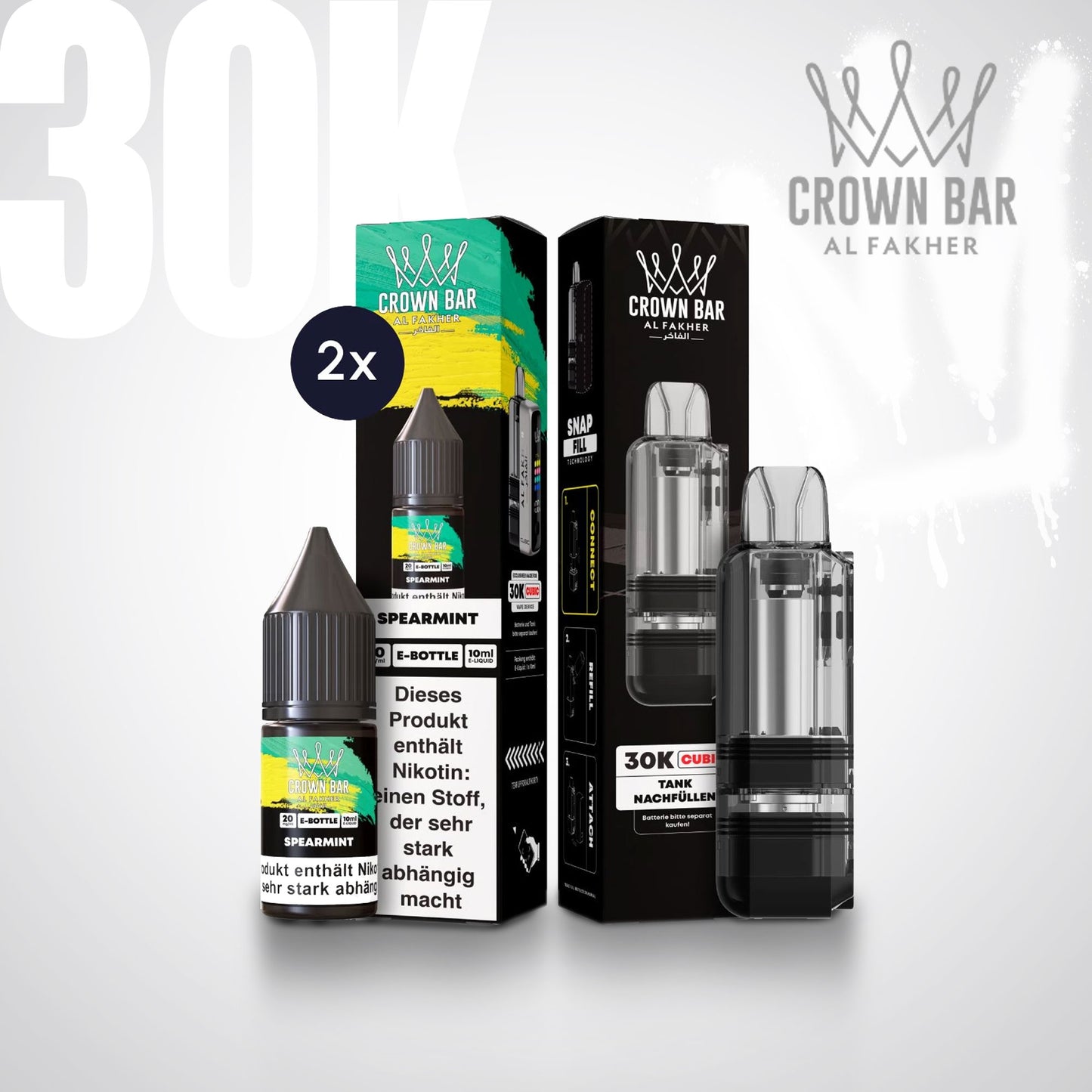 Spearmint - Podtank + 2x Liquid 20mg