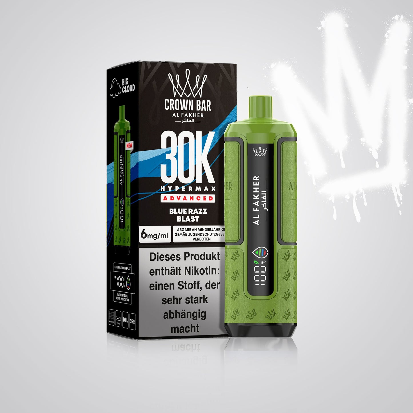 Blue Razz Blast - Al Fakher 30K Hypermax