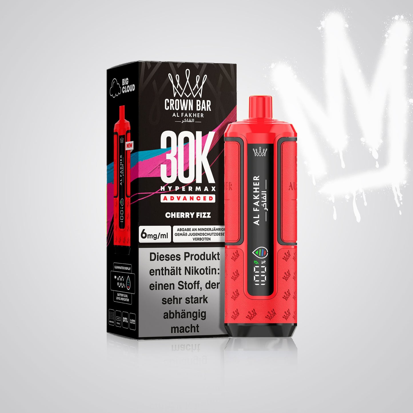 Cherry Fizz - Al Fakher 30K Hypermax