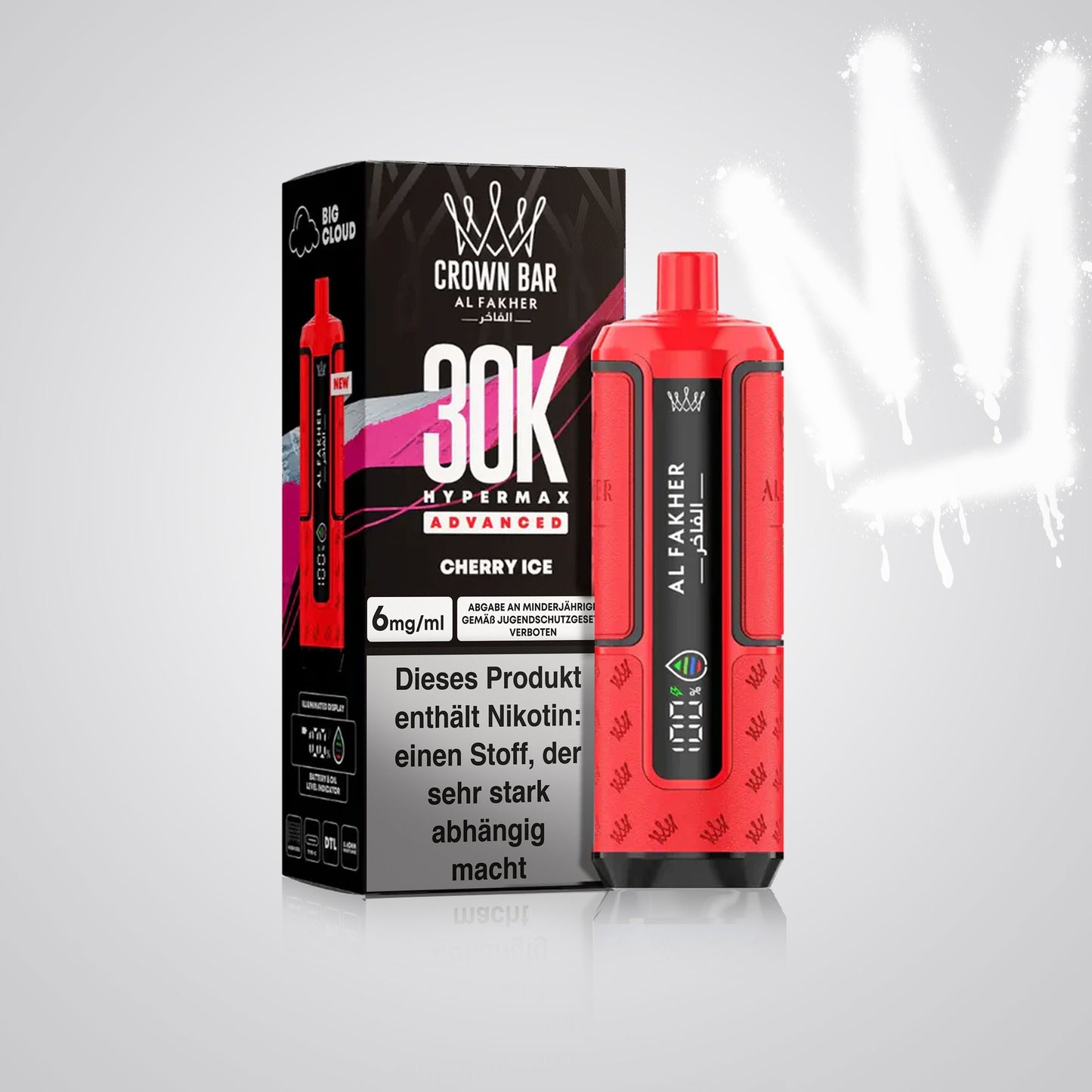 Cherry Ice - Al Fakher 30K Hypermax