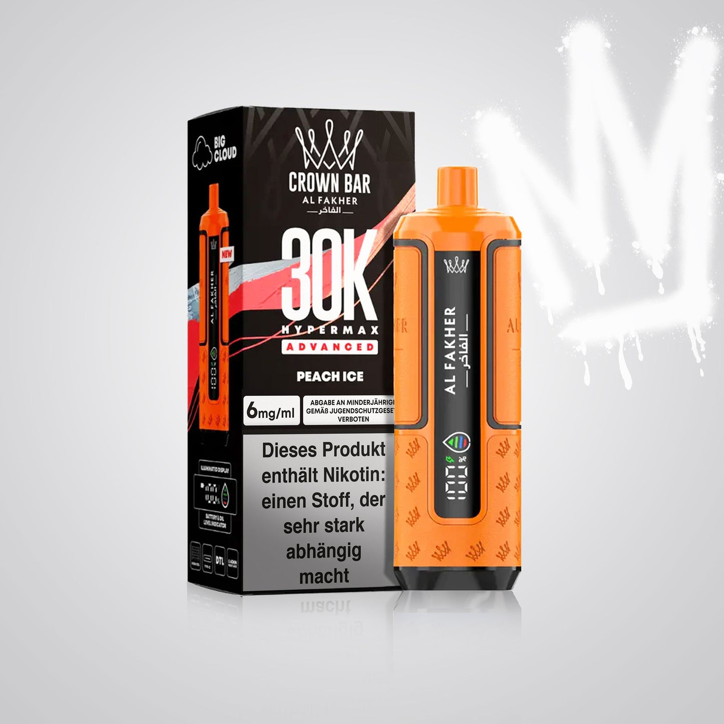 Peach Ice - Al Fakher 30K Hypermax