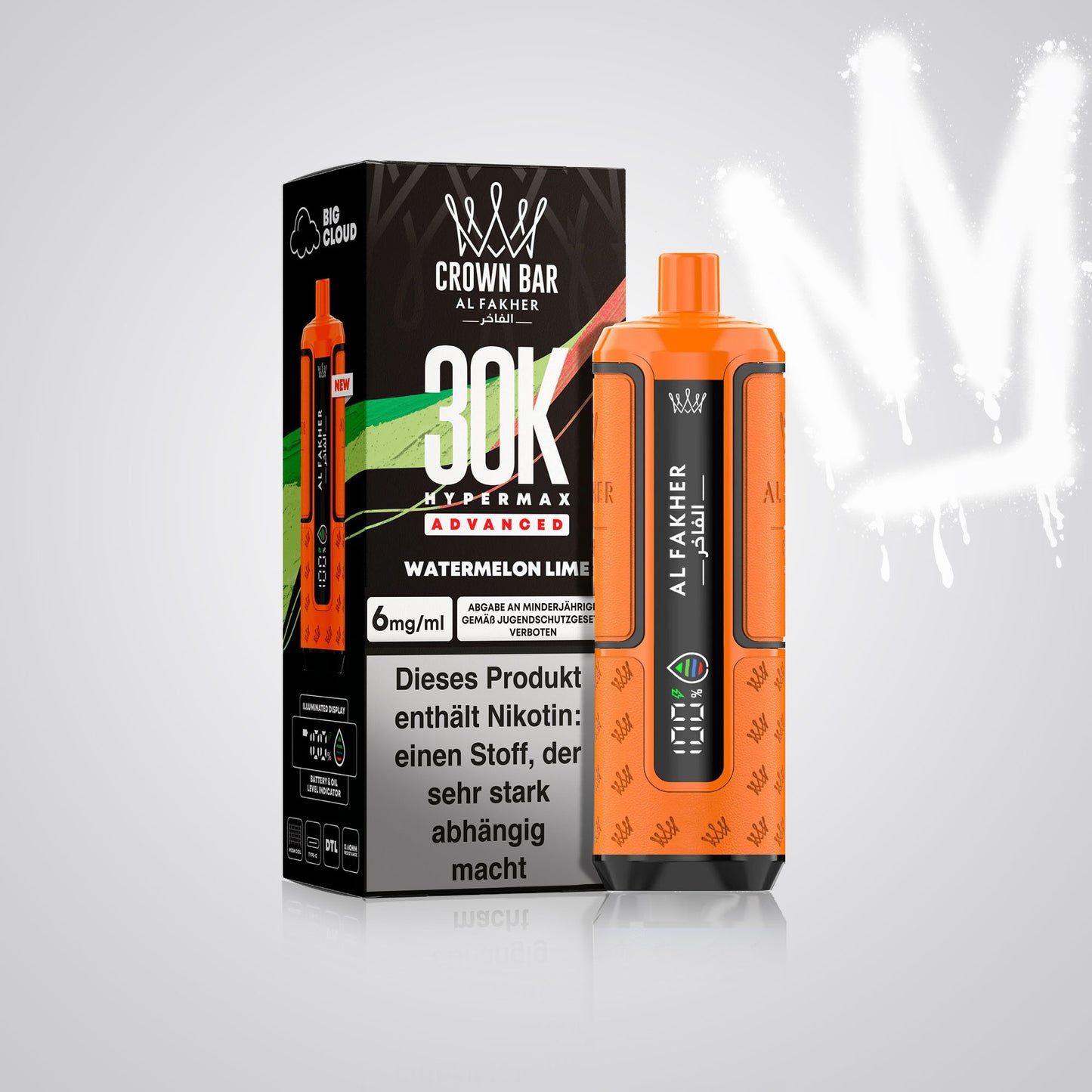 Watermelon Lime - Al Fakher 30K Hypermax