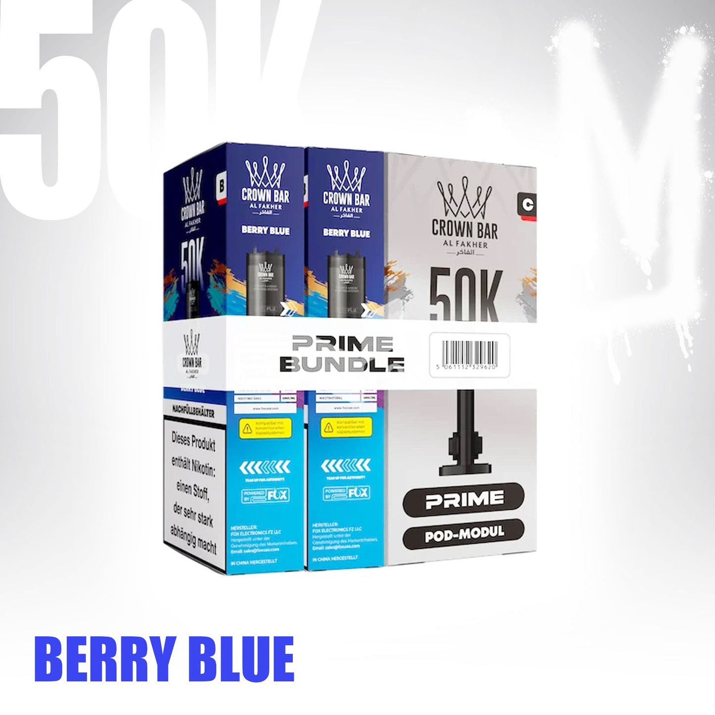 Pod - Berry Blue - Al Fakher 50K Prime