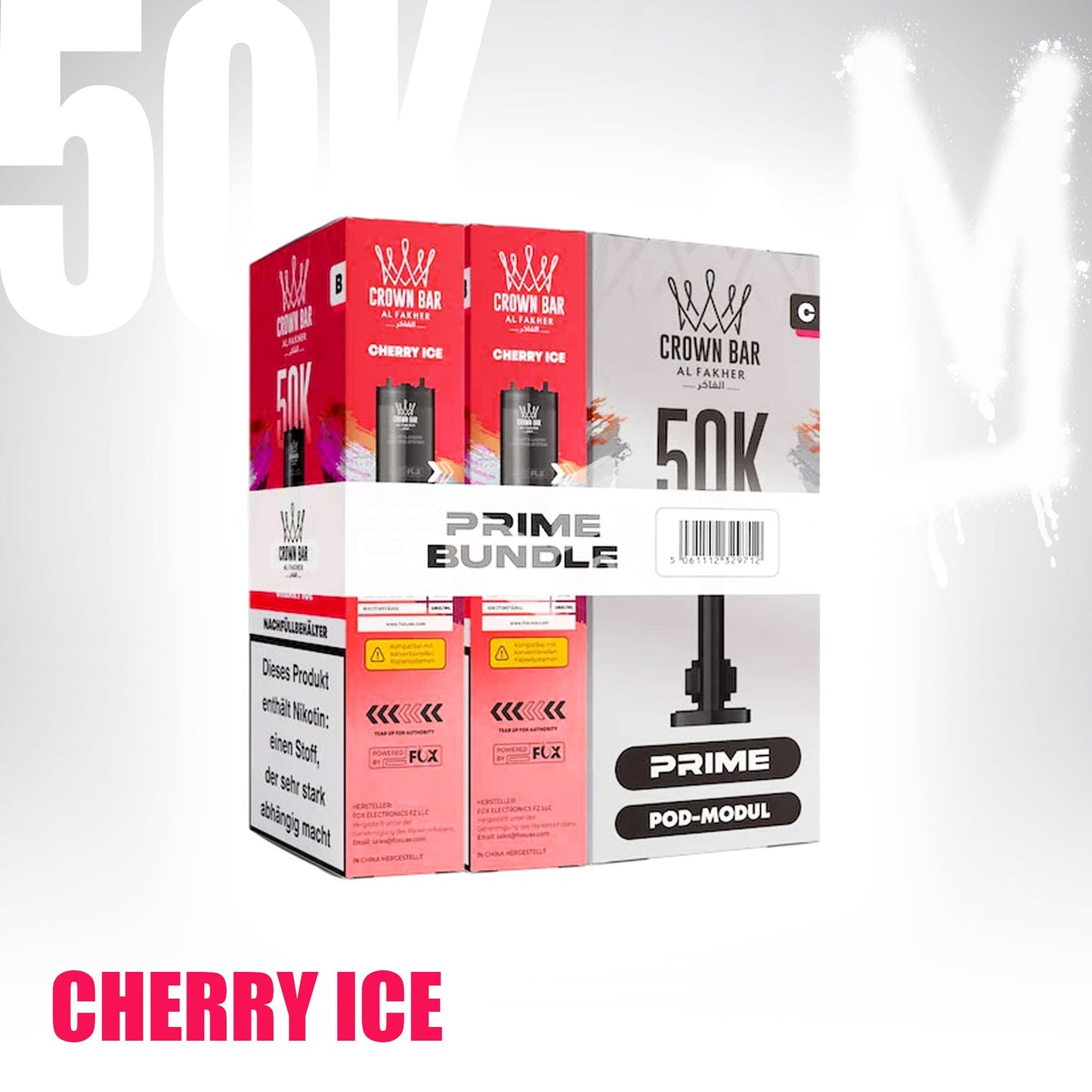 Pod - Cherry Ice - Al Fakher 50K Prime