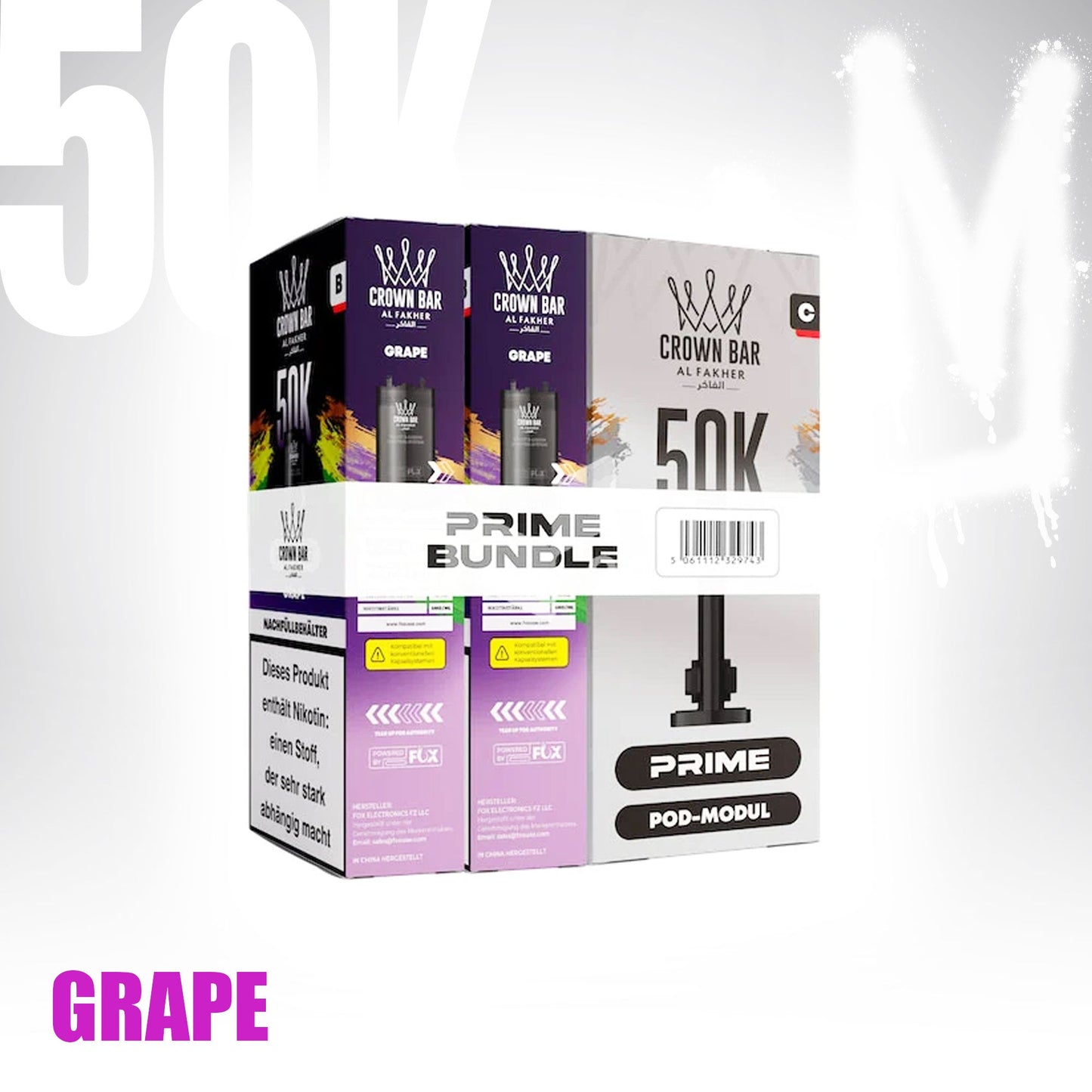 Pod - Grape - Al Fakher 50K Prime