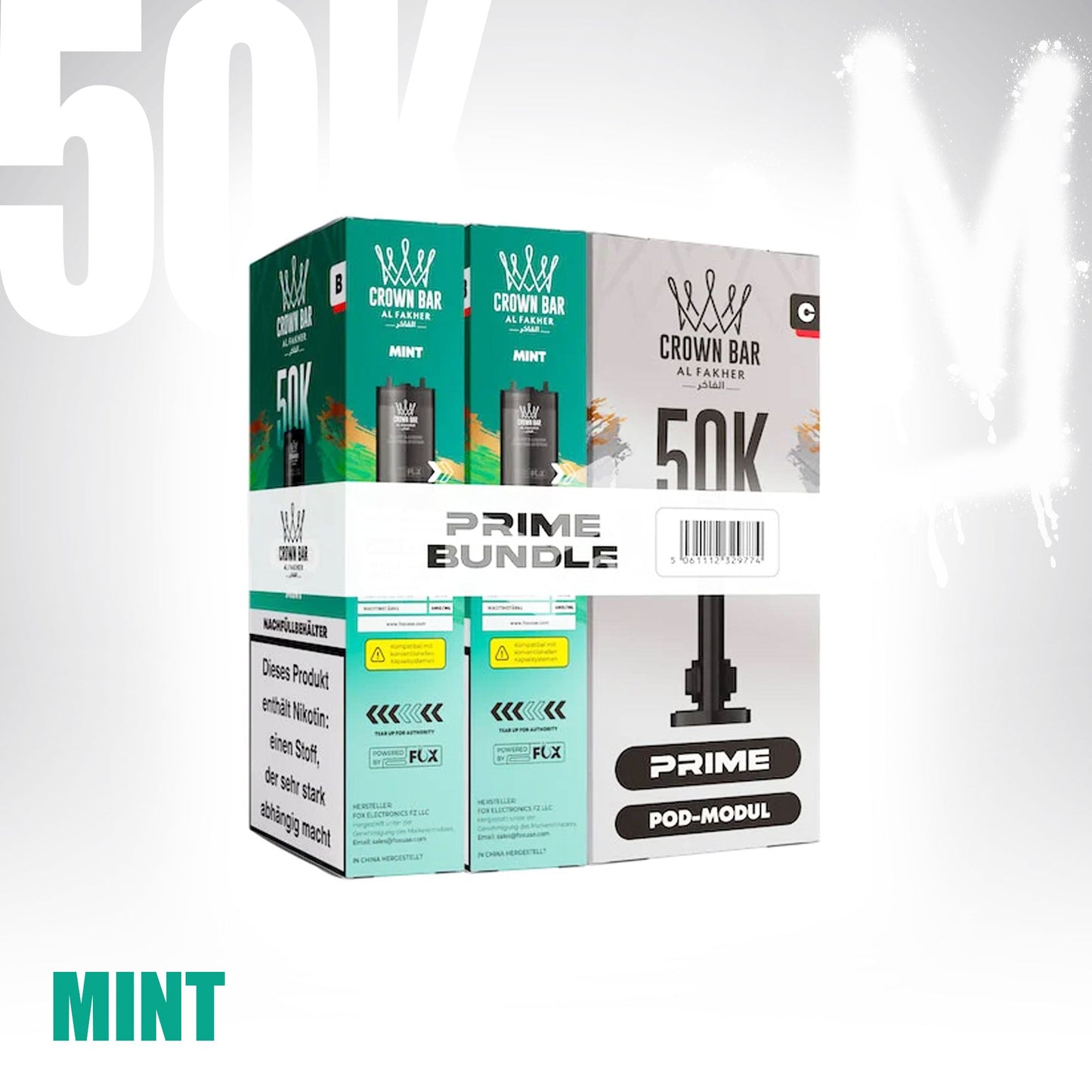 Pod - Mint - Al Fakher 50K Prime
