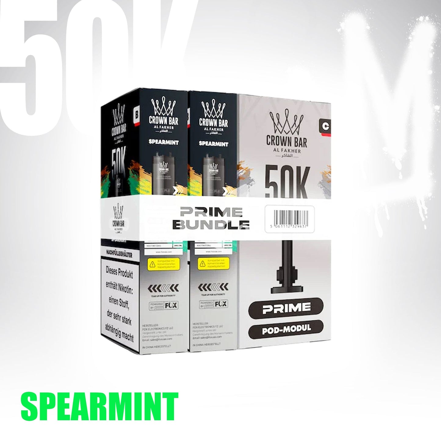 Pod - Spearmint - Al Fakher 50K Prime