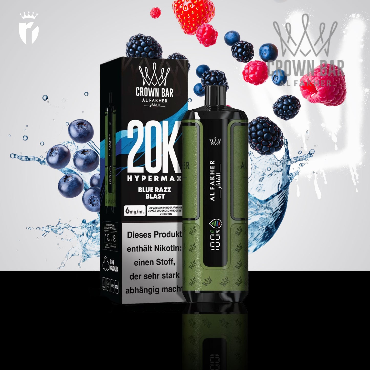 Hypermax 20K - Blue Razz Blast