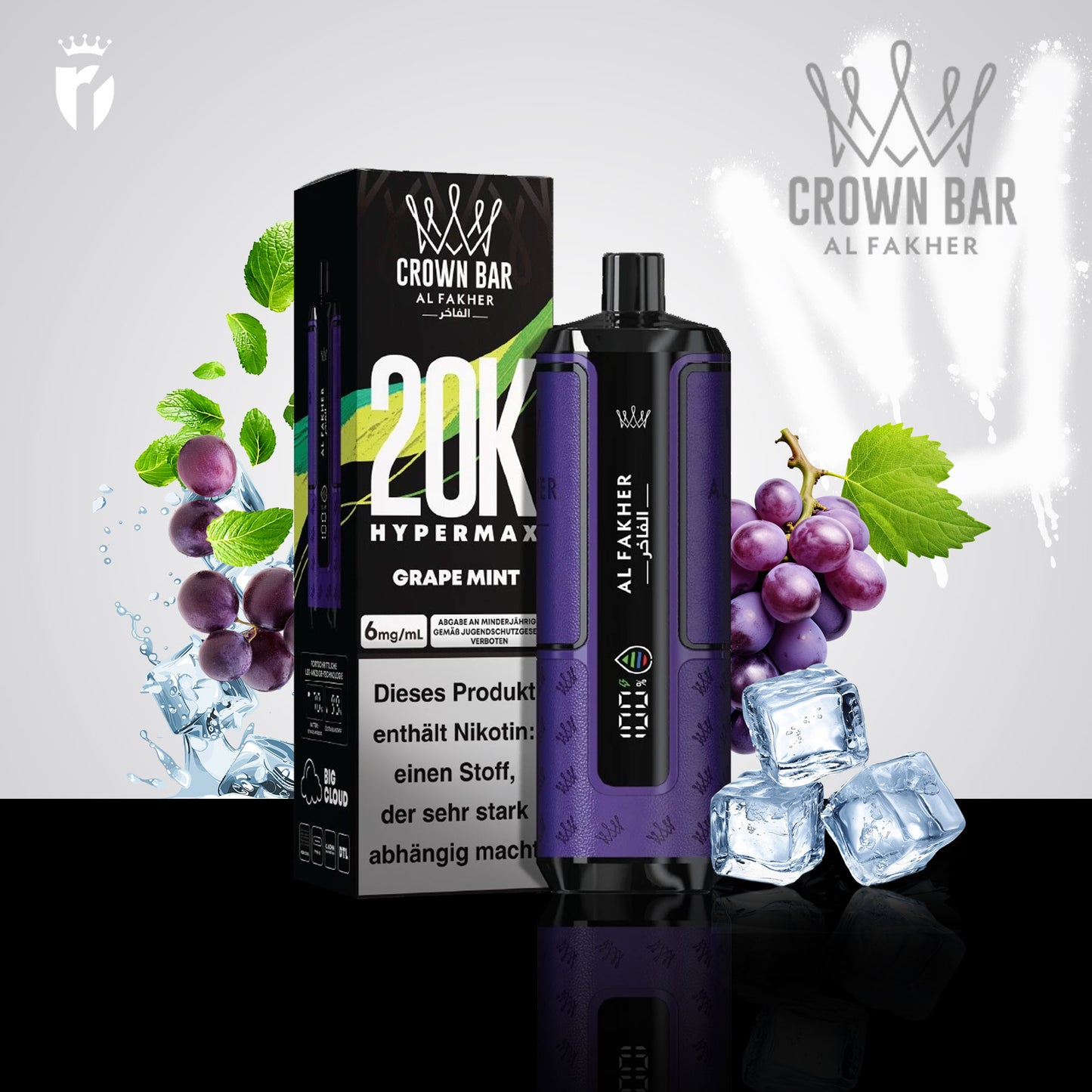 Hypermax 20K - Grape Mint