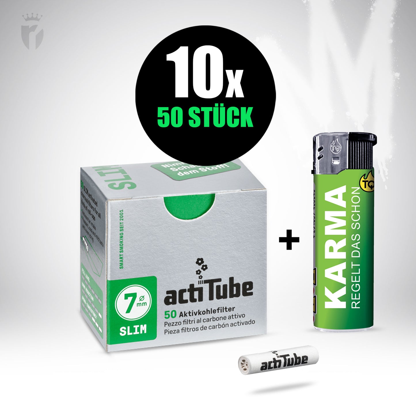 ActiTube Silber - 7mm