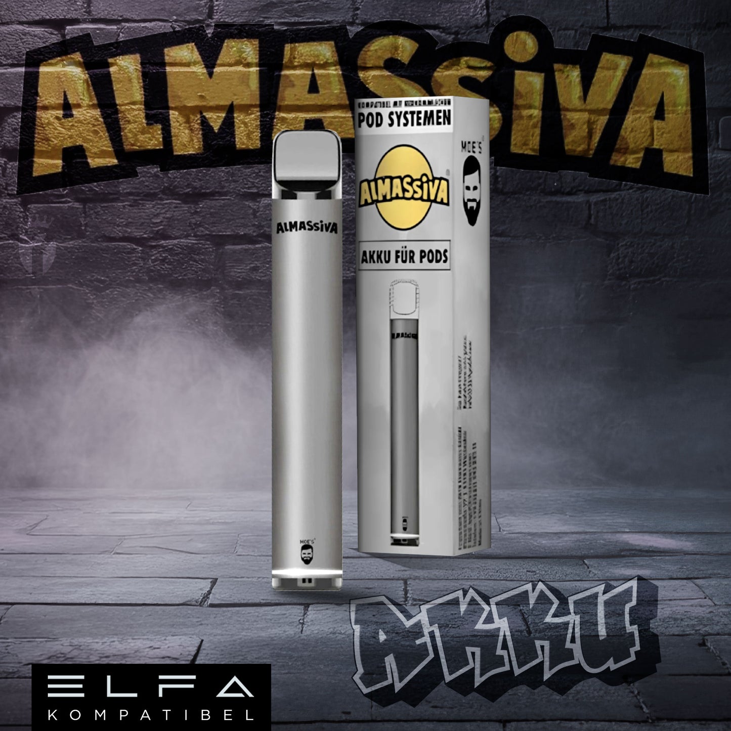 Al Massiva - Prefilled Pod - Basisgerät - Anthrazit