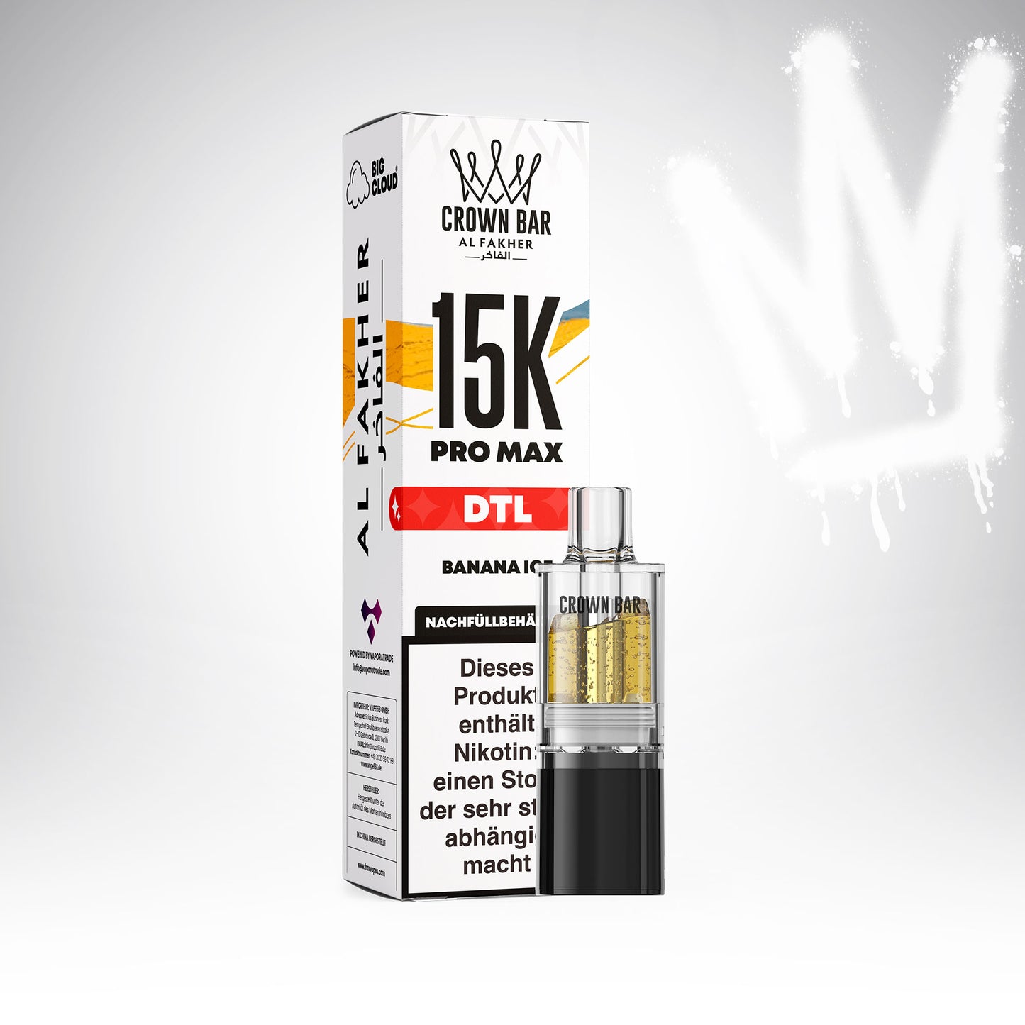 Banana Ice - Pod - Al Fakher 15K Pro Max DTL