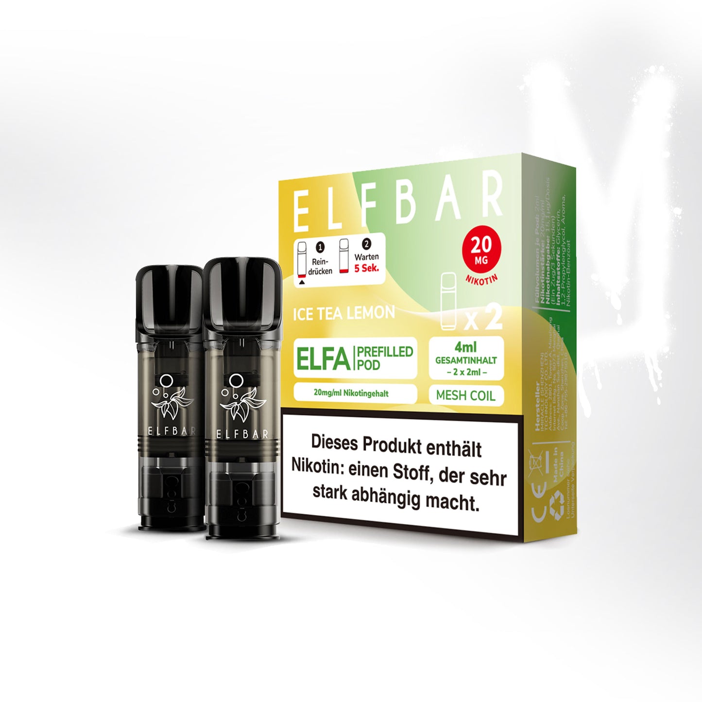 Ice Tea Lemon - 20mg/ml - Prefilled Pods (MatchBar) (2 Stück)