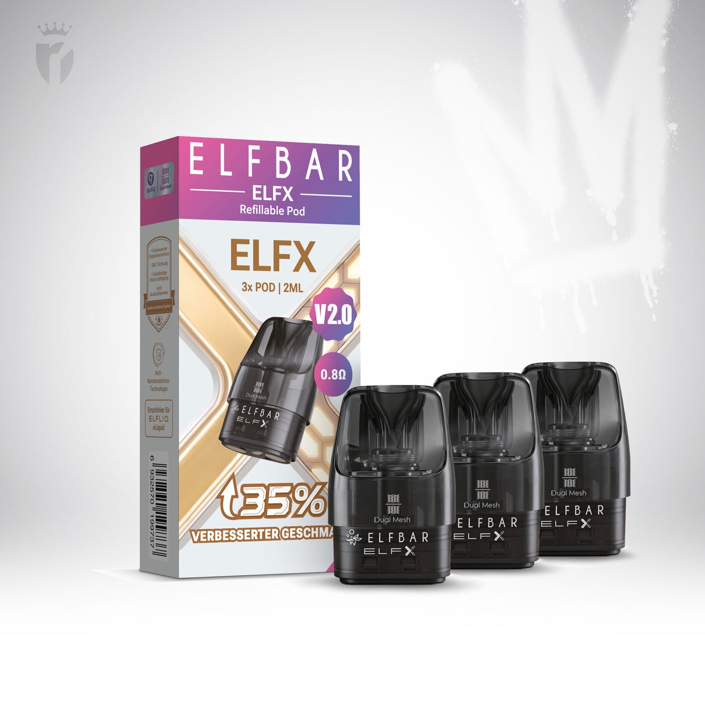 ELF Bar - ELFX - Refillable Pods V2.0 (3 Stück)