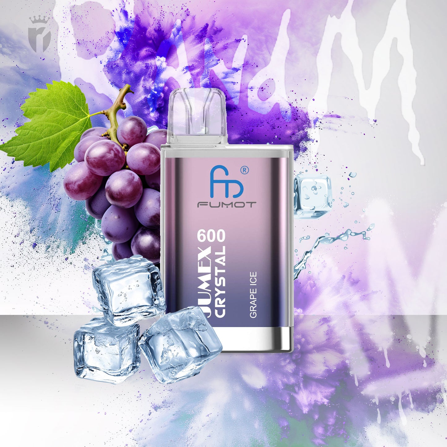 RandM Jumex Crystal 600 - Grape Ice