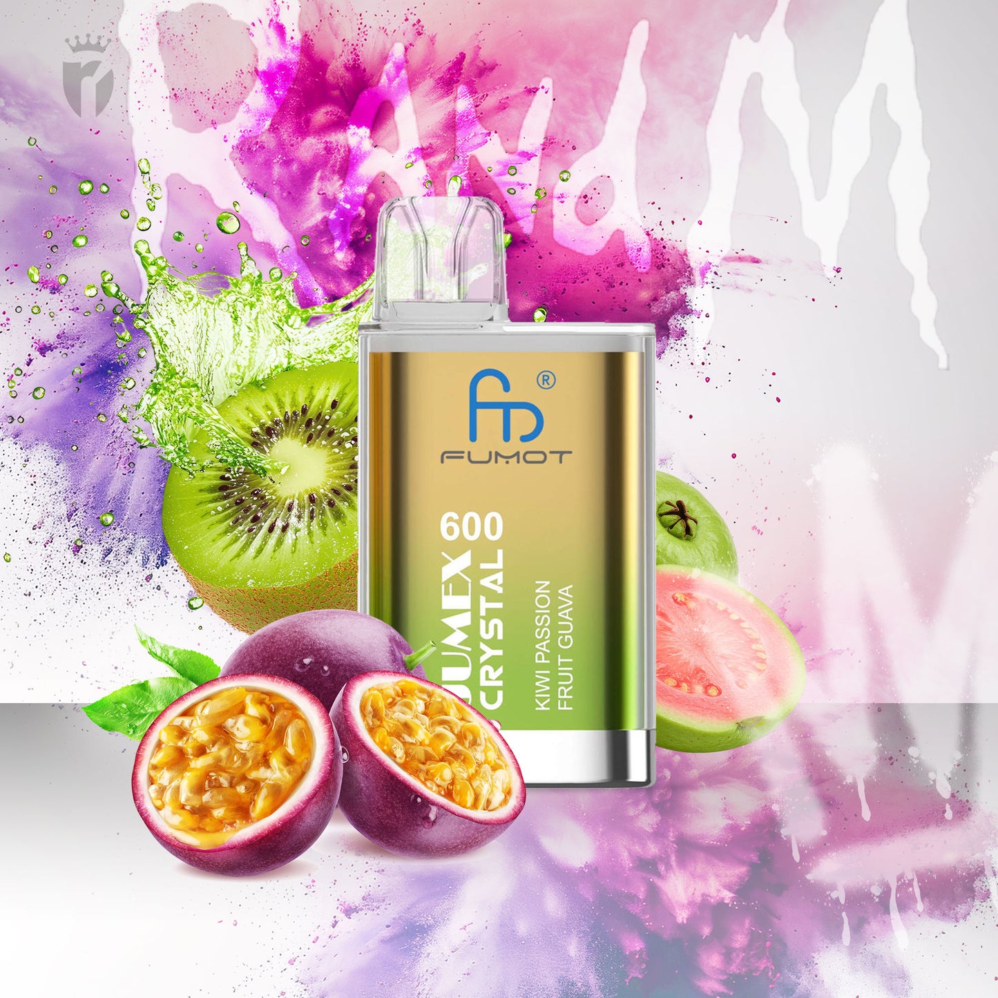 RandM Jumex Crystal 600 - Kiwi Passionfruit Guava