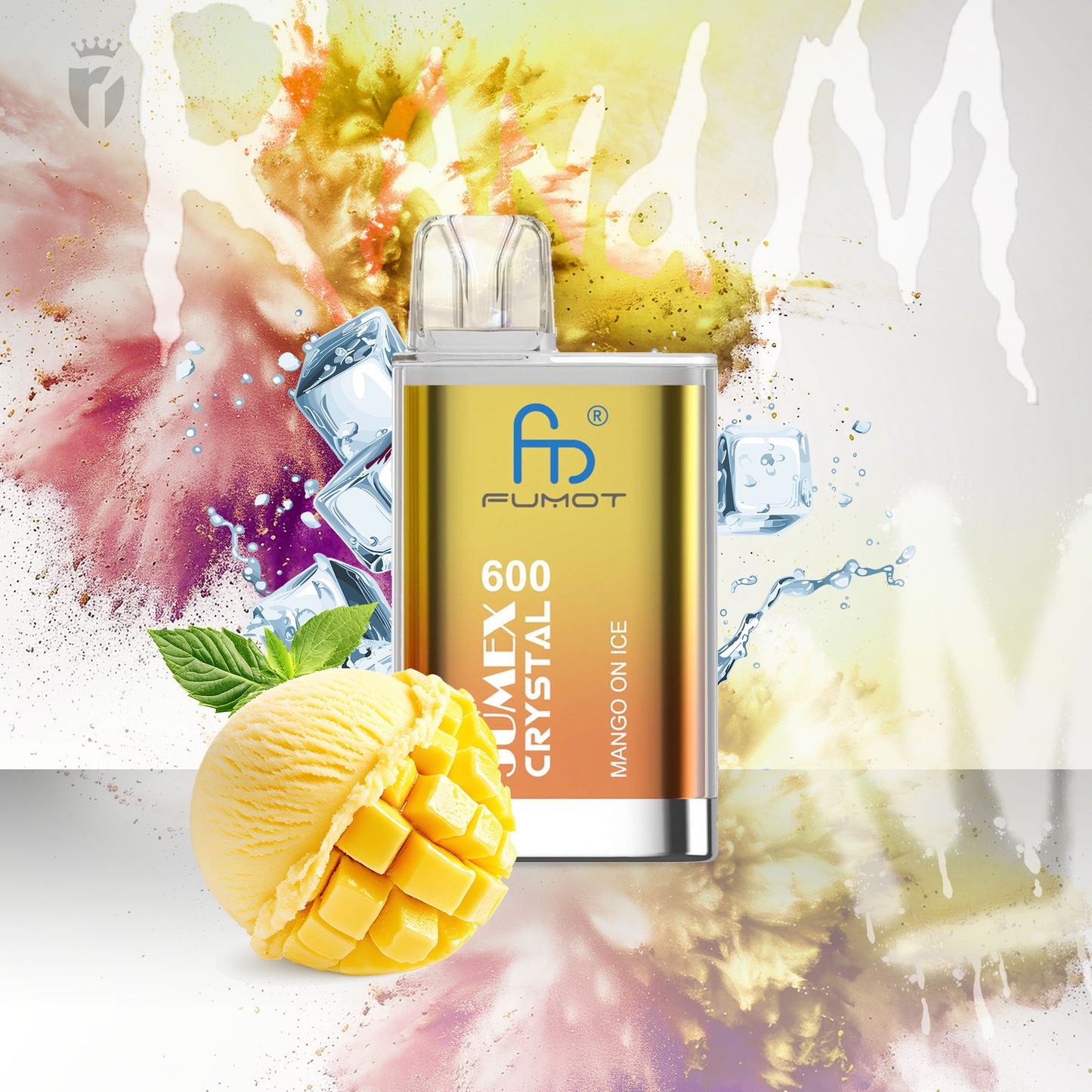 RandM Jumex Crystal 600 - Mango Ice