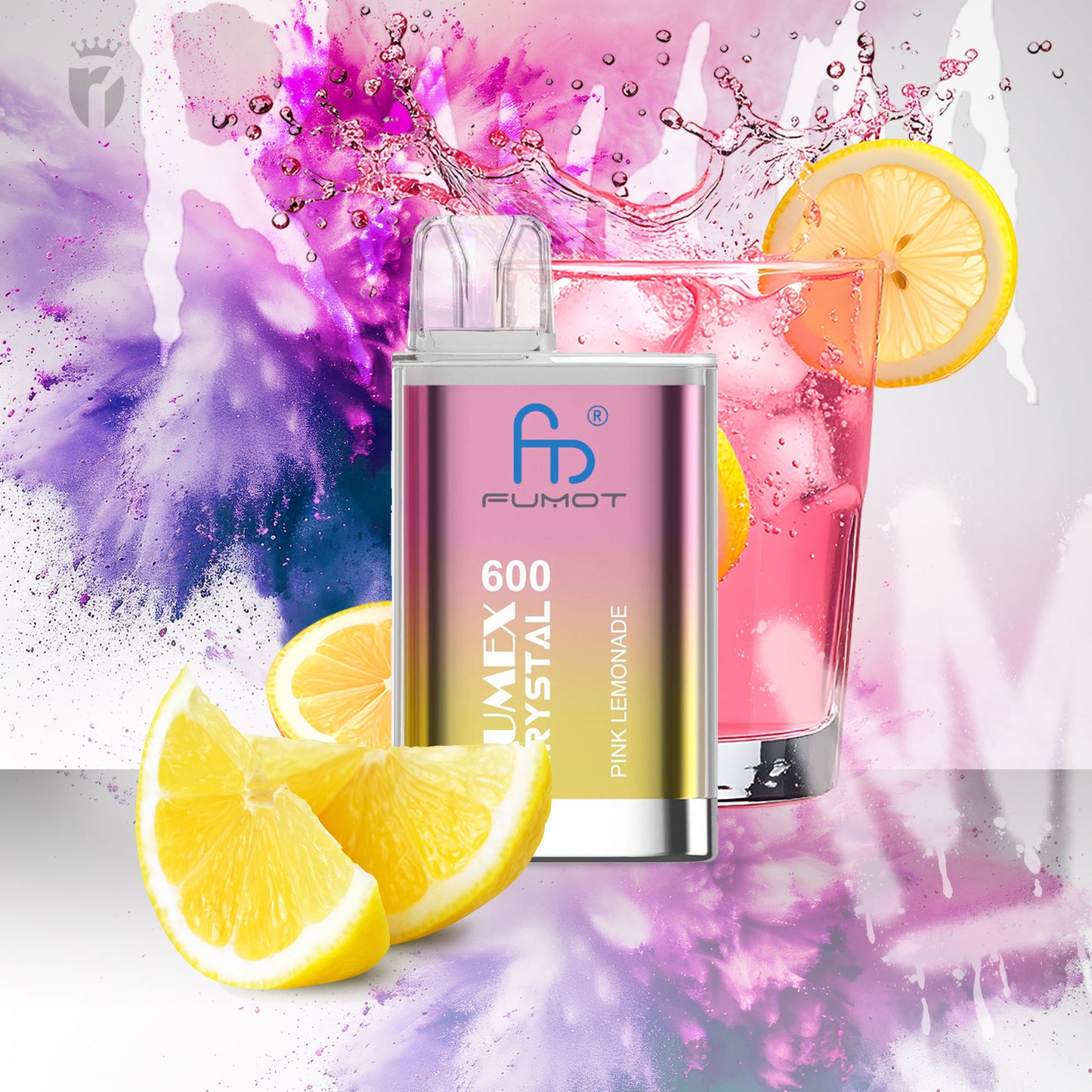 RandM Jumex Crystal 600 - Pink Lemonade