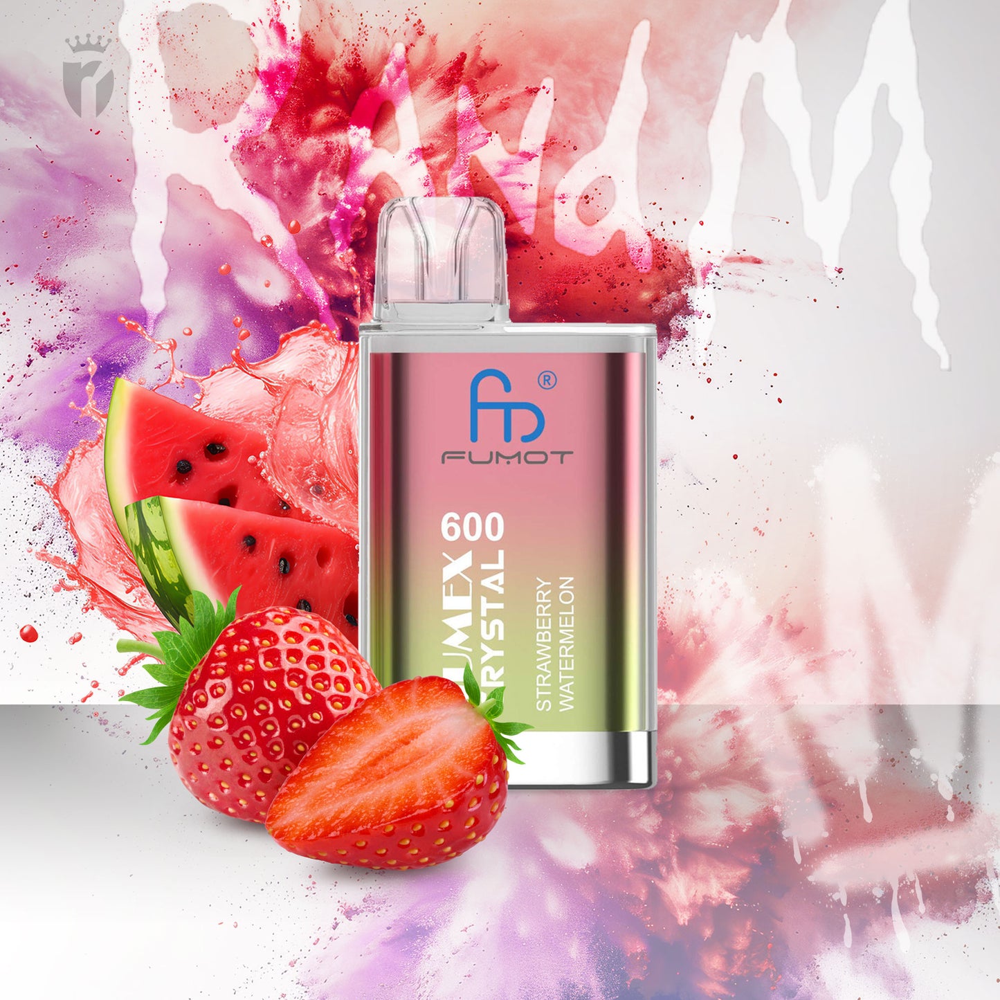 RandM Jumex Crystal 600 - Strawberry Watermelon