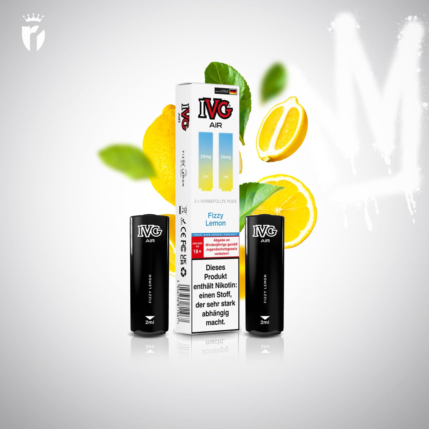 IVG Air - Prefilled Pods (2 Stück) - Fizzy Lemon
