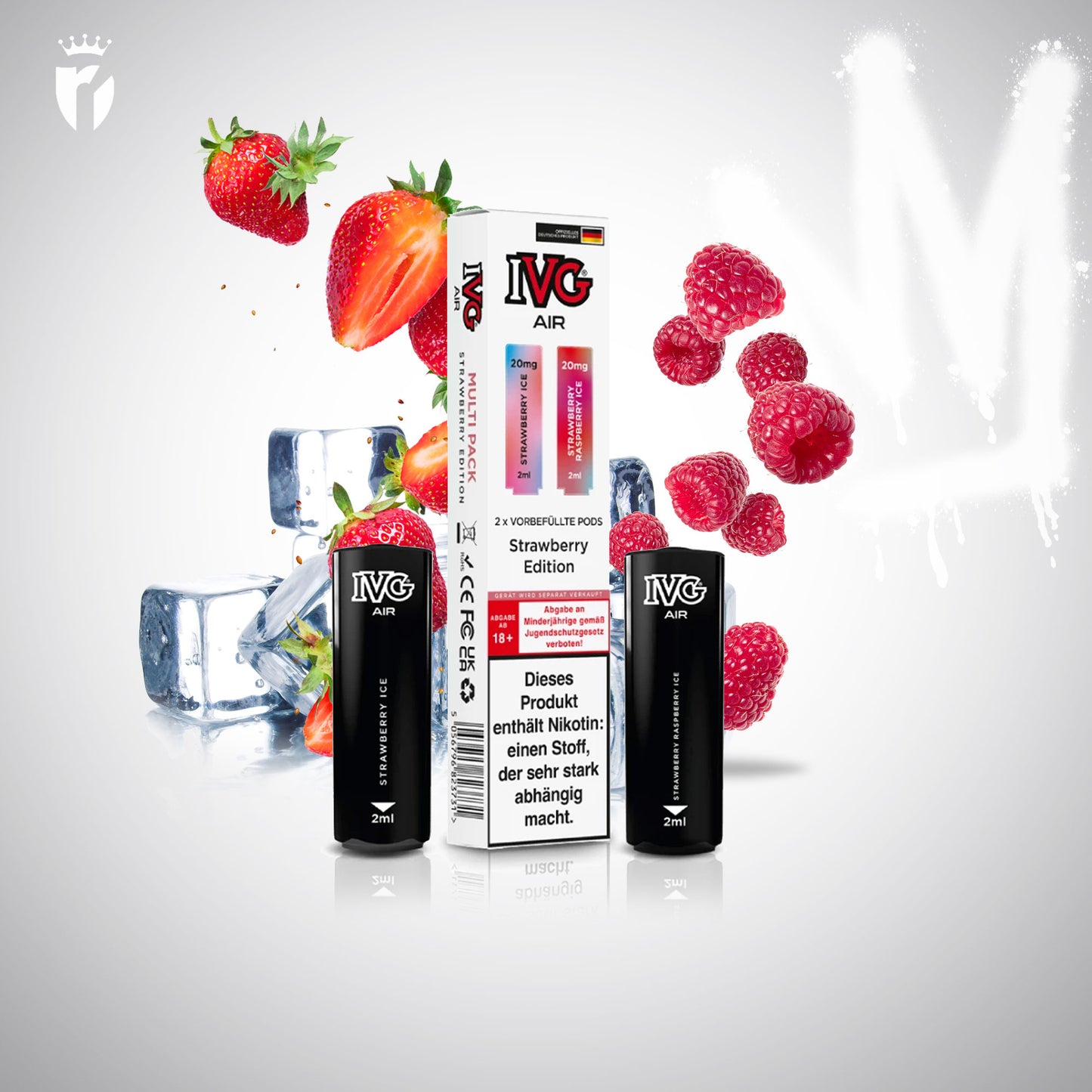 IVG Air - Prefilled Pods (2 Stück) - Strawberry Edition