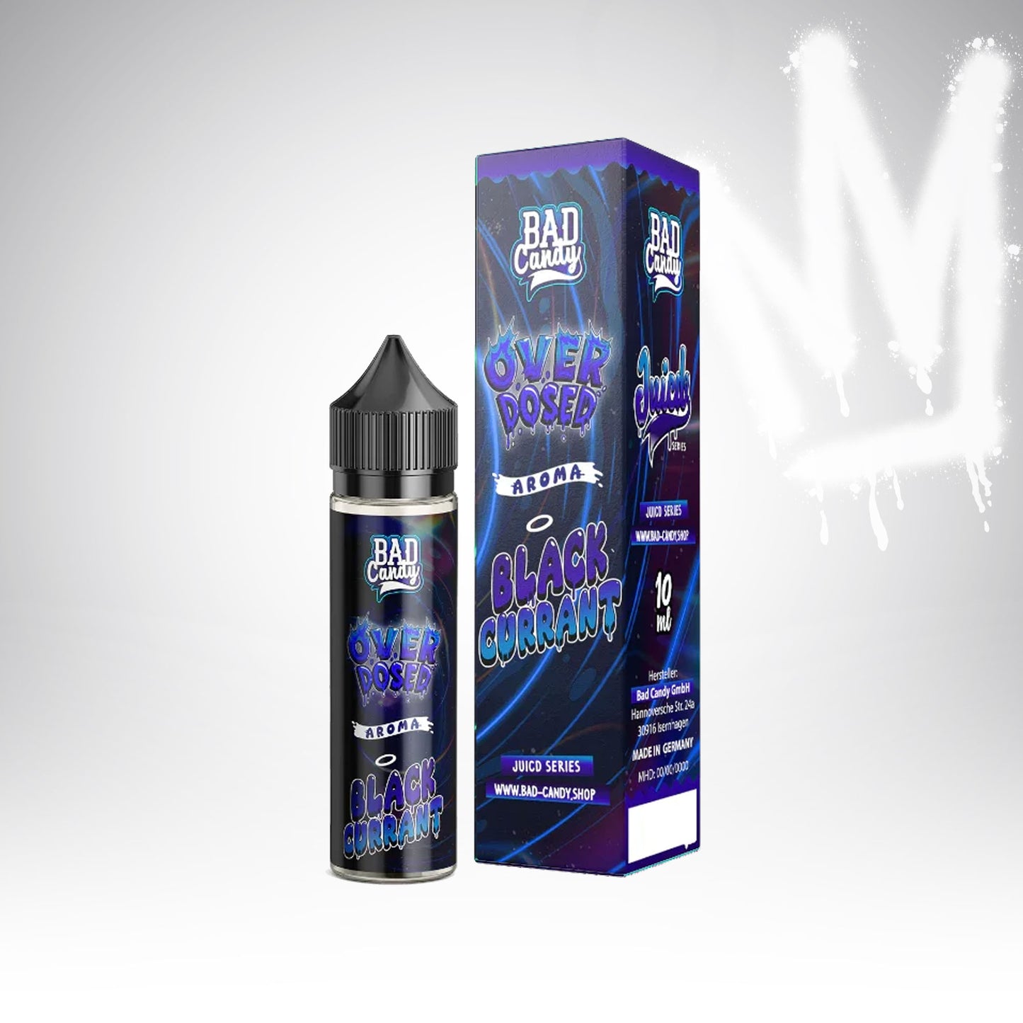 Blackcurrant - Juicd Overdosed - 10ml Aroma (Longfill)