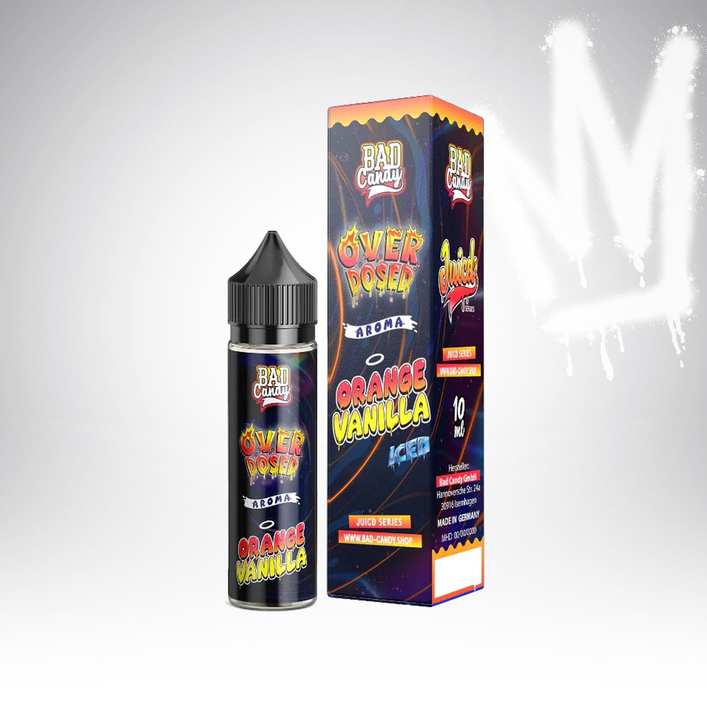 Juicd Overdosed - Orange Vanilla - 10ml Aroma (Longfill)