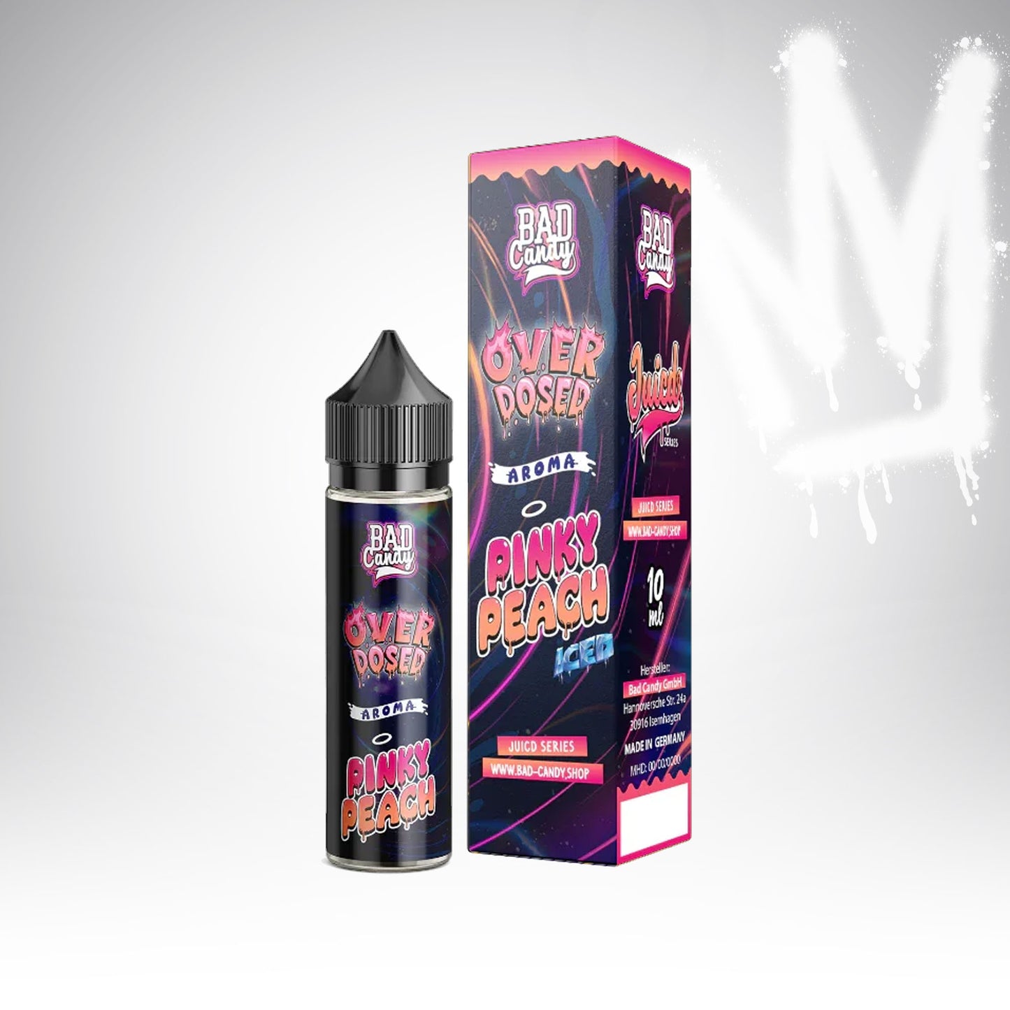 Pinky Peach - Juicd Overdosed - 10ml Aroma (Longfill)