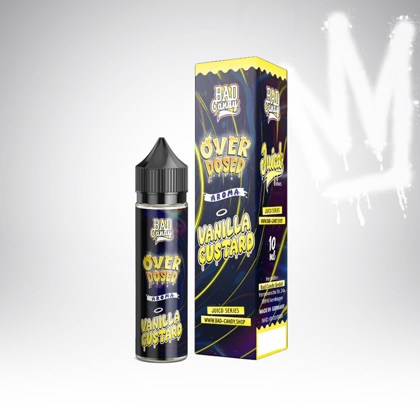 Vanilla Custard - Juicd Overdosed - 10ml Aroma (Longfill)