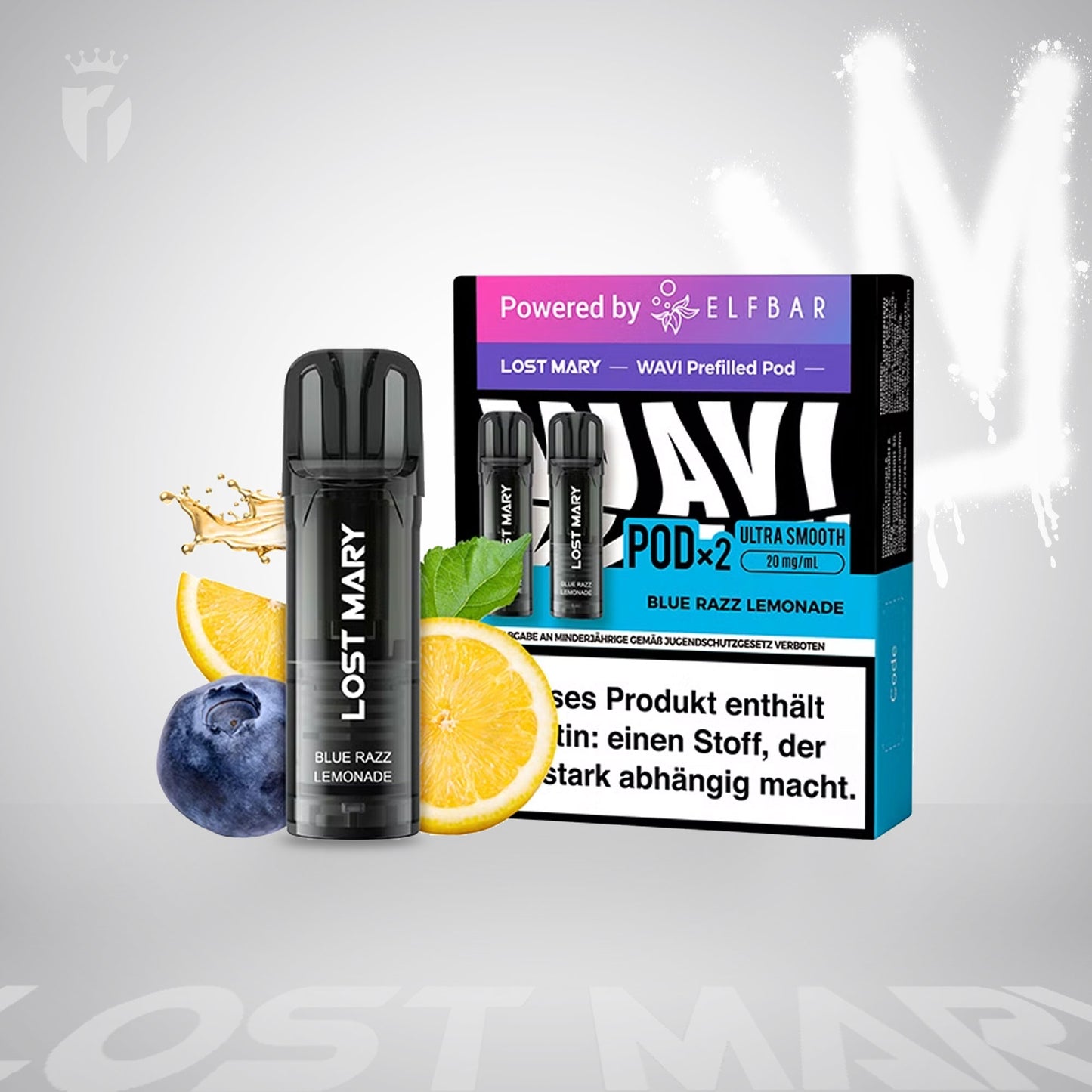 Blue Razz Lemonade - Pod