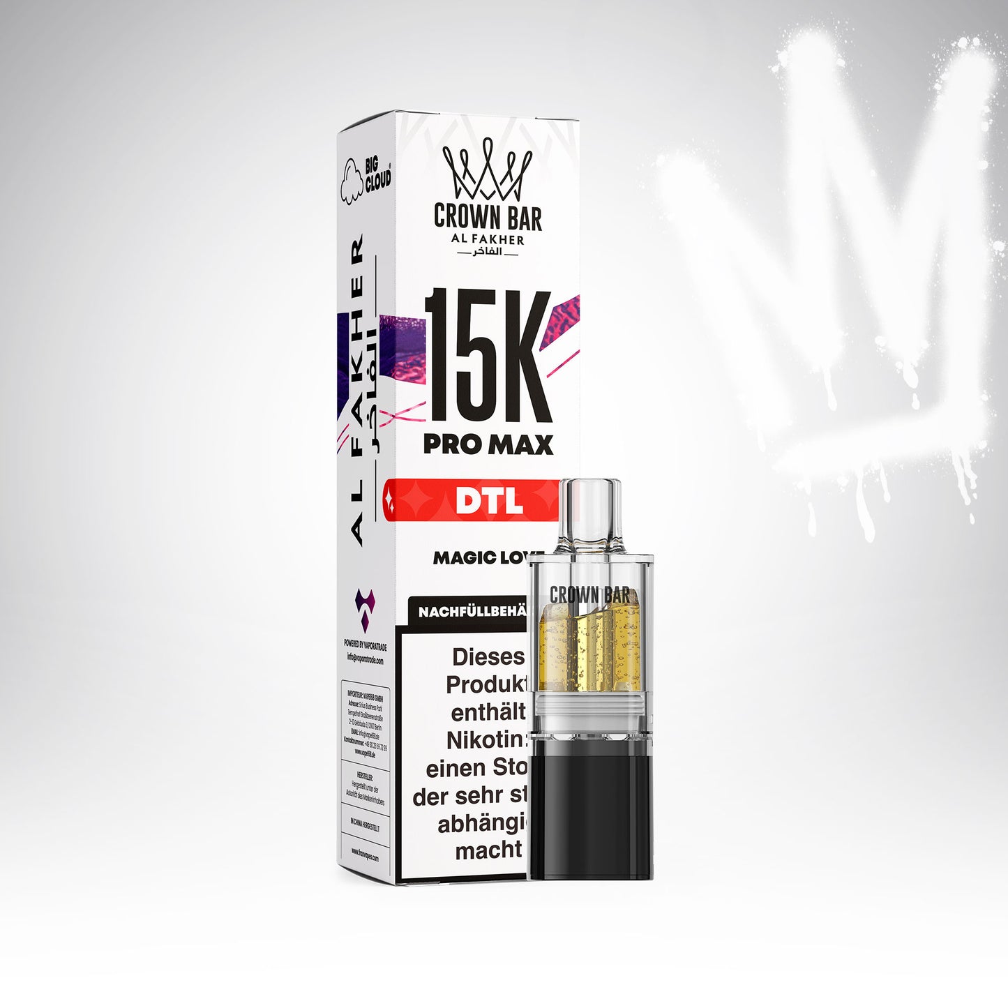 Magic Love - Pod - Al Fakher 15K Pro Max DTL