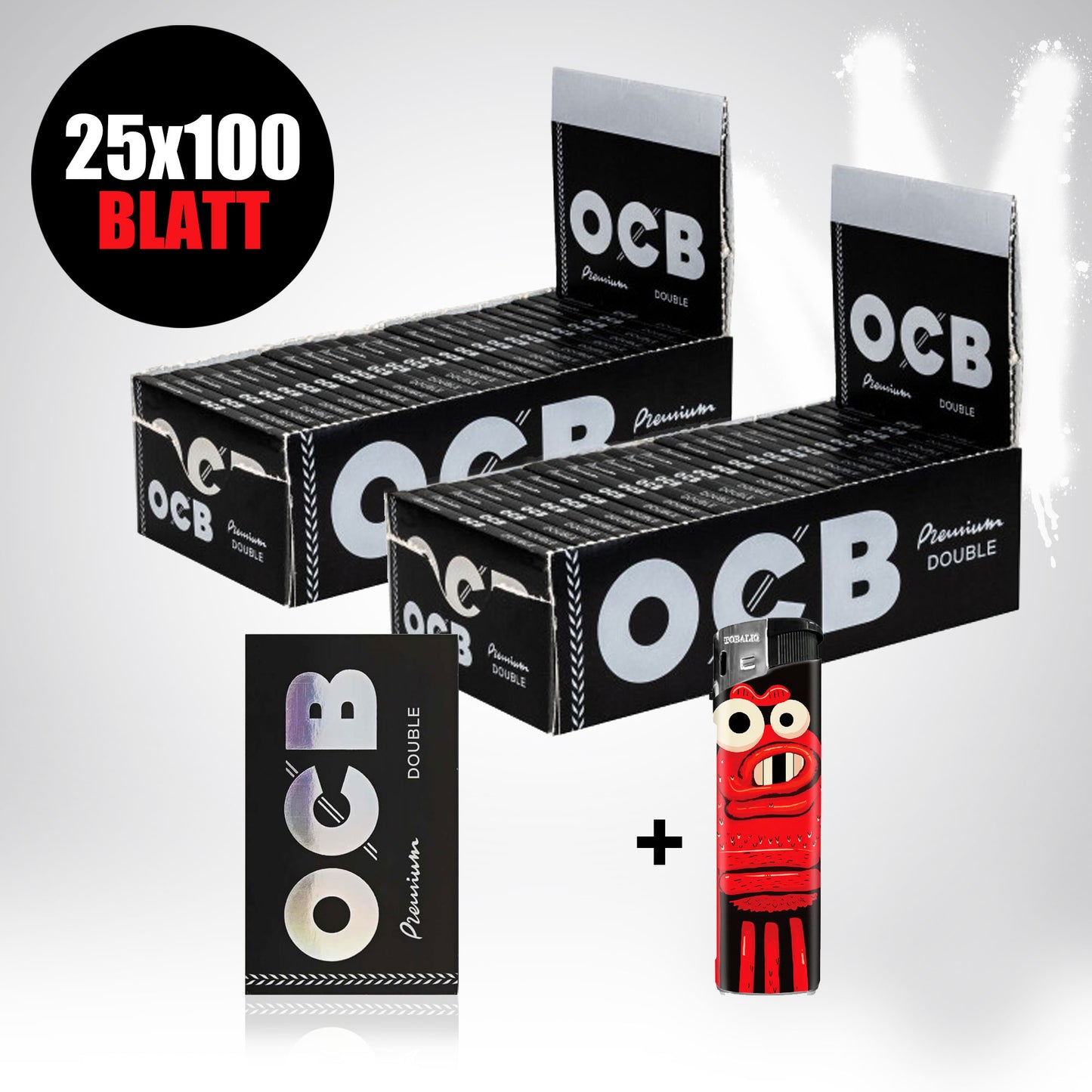 OCB Schwarz Kurz Premium Double