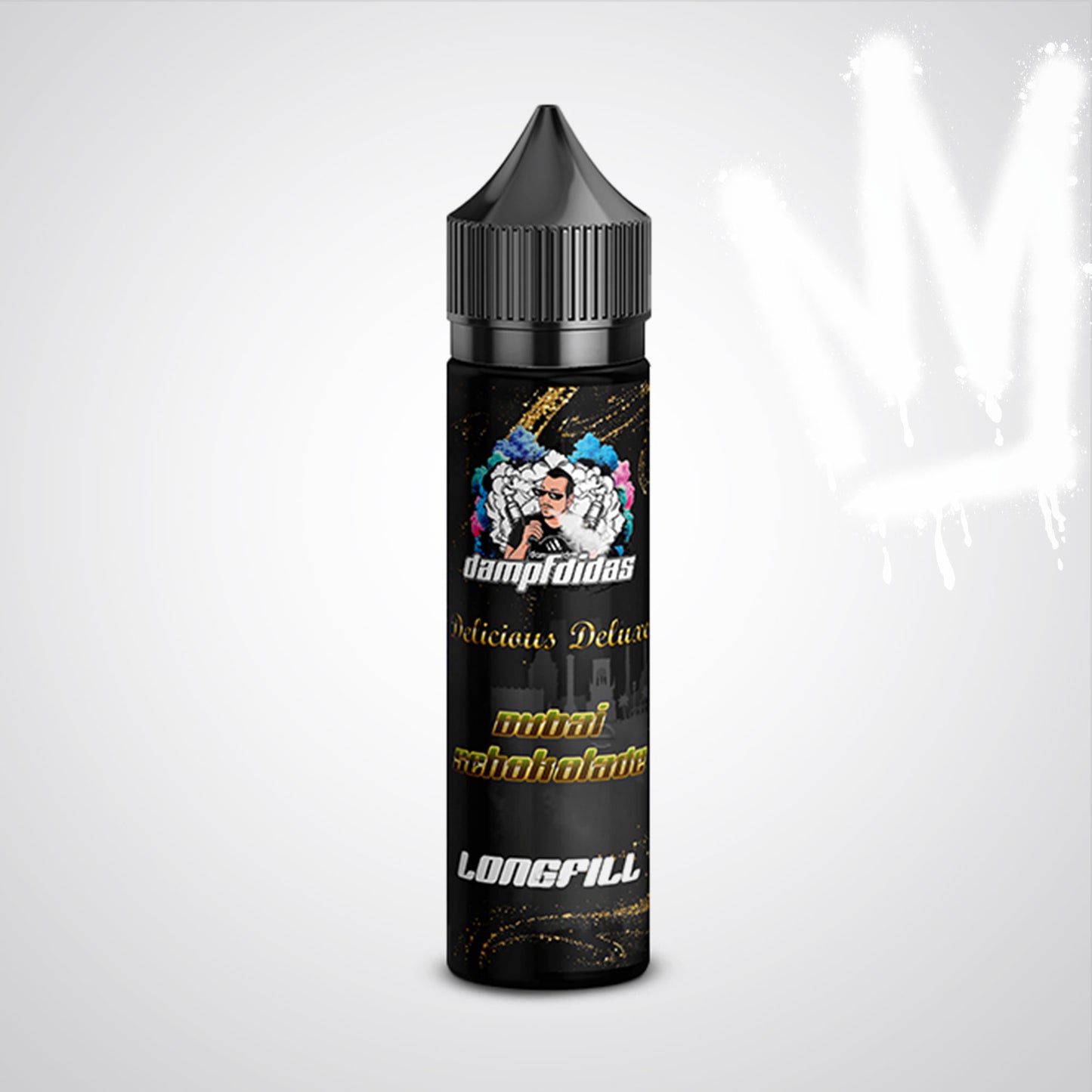 Dampfdidas - Delicioux Deluxe - Dubai Schokolade - 10ml Aroma (Longfill)