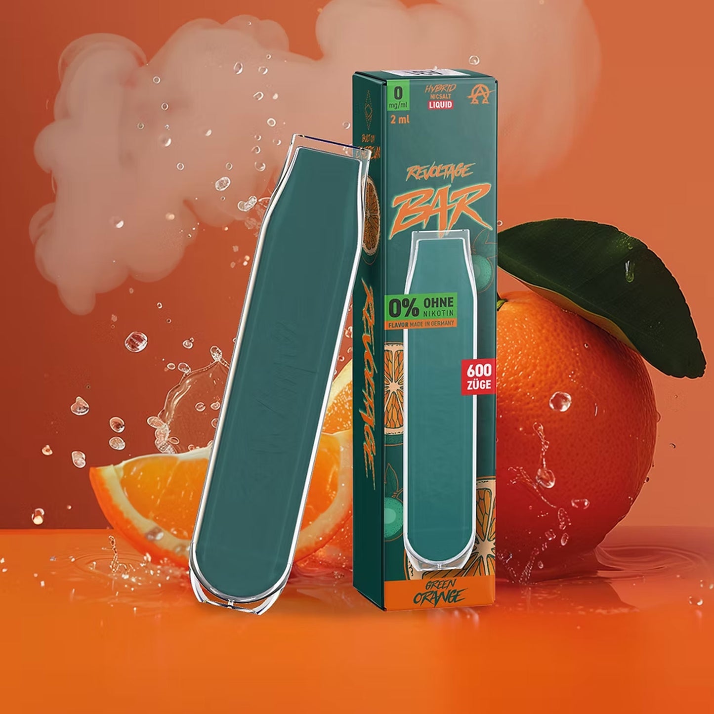 Revoltage Bar - Green Orange