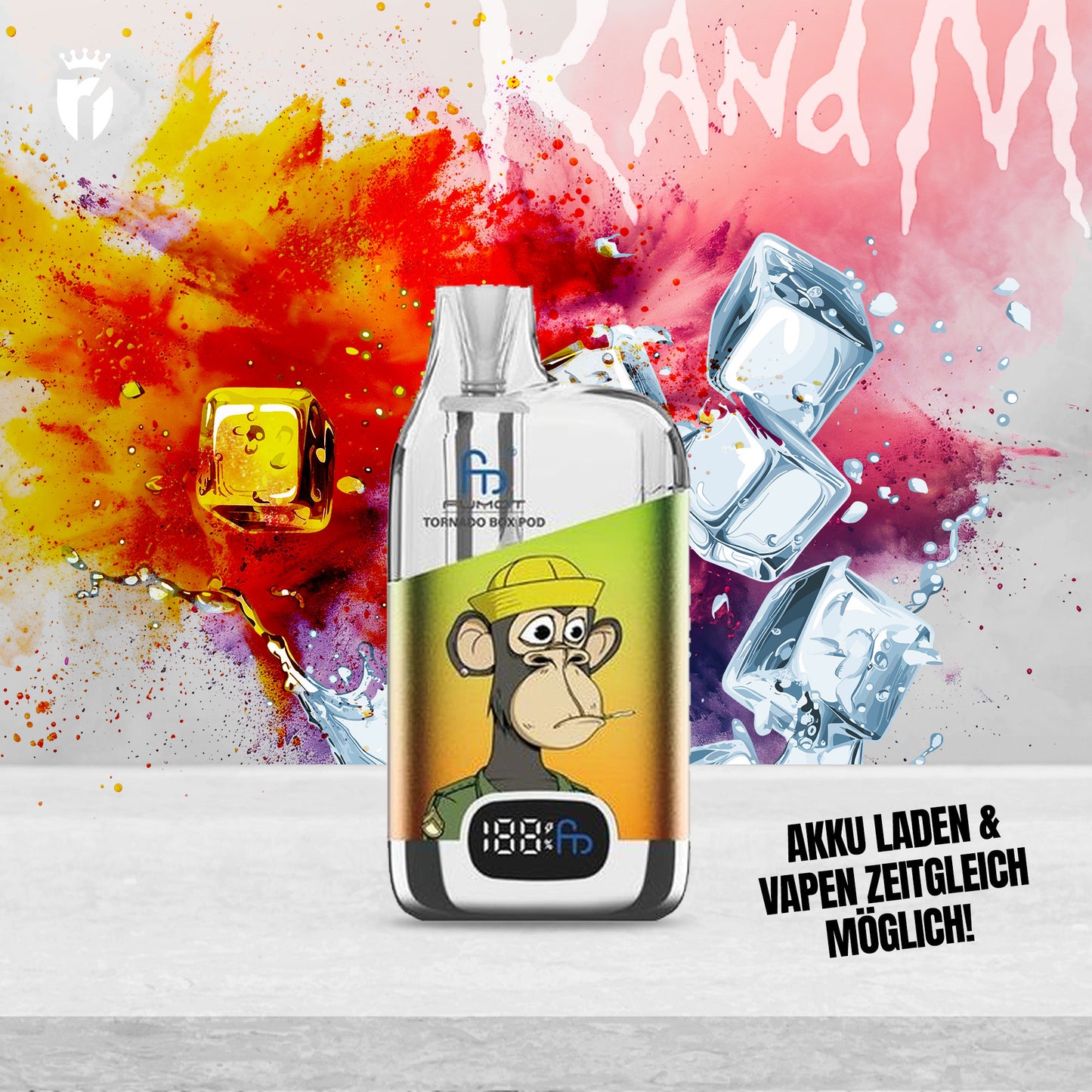 Green Orange - RandM Box Pod 12000