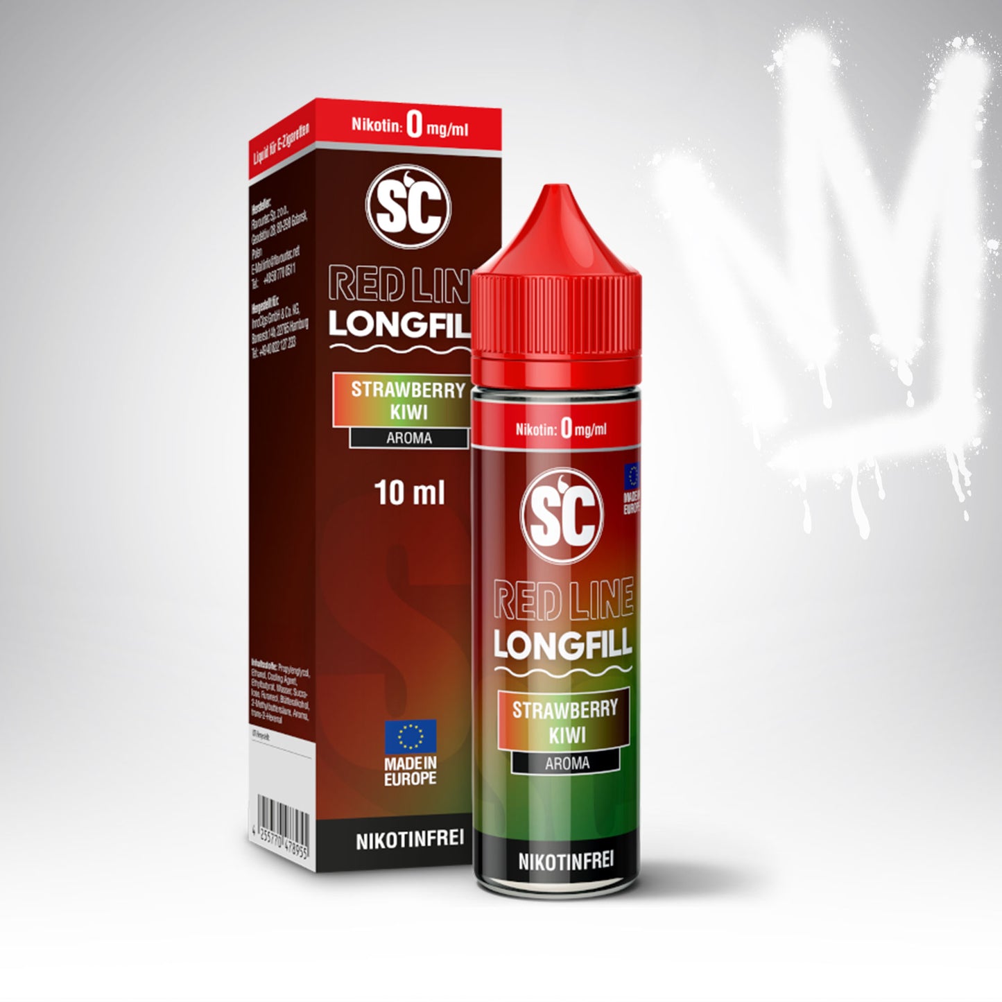 Strawberry Kiwi - SC Longfill - 10ml Aroma (Longfill)