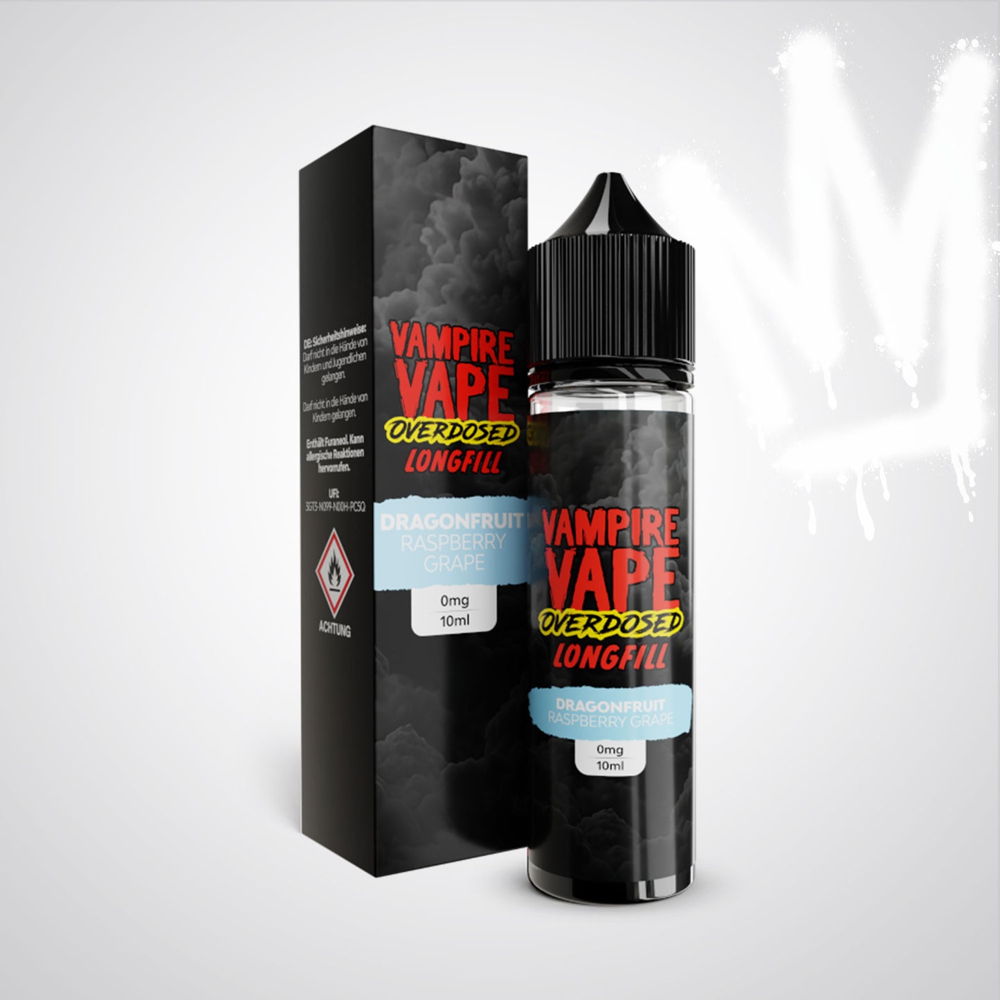 Vampire Vape - Dragonfruit Raspberry Grape - OVERDOSED - Aroma (Longfill)