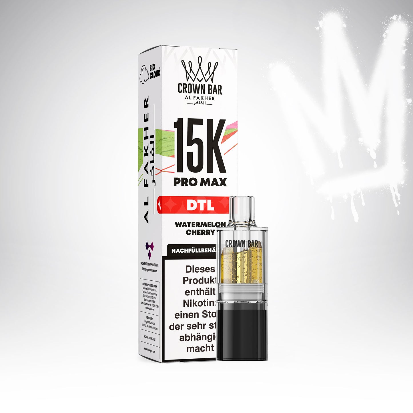 Watermelon Cherry - Pod - Al Fakher 15K Pro Max DTL