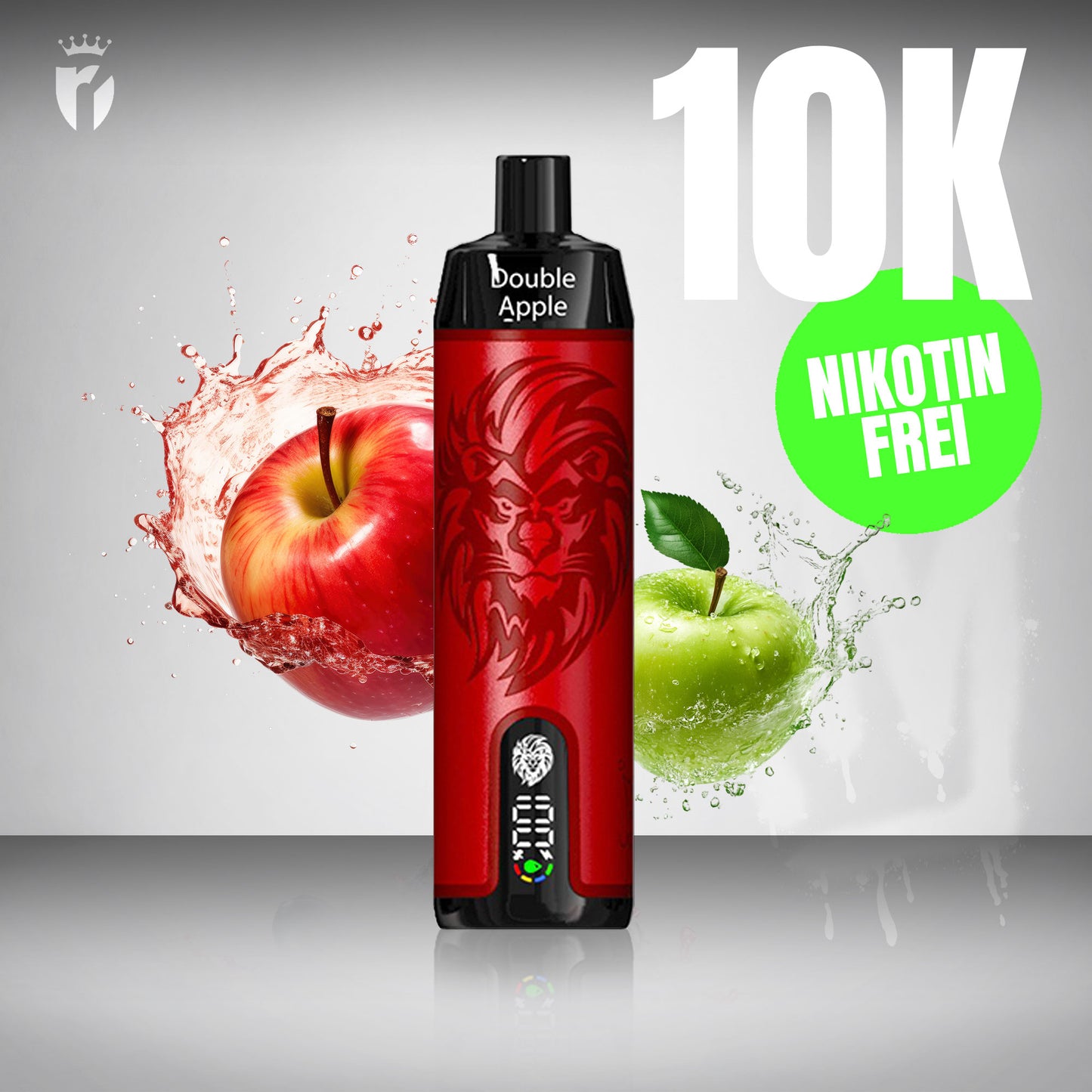 X Lion Vapes 10K - Double Apple